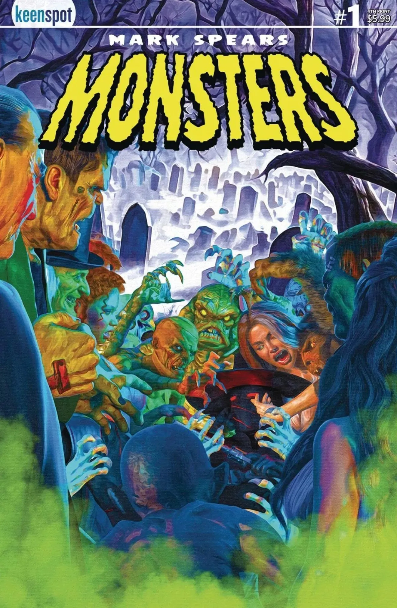 Product image for Mark Spears Monsters #1 4th print