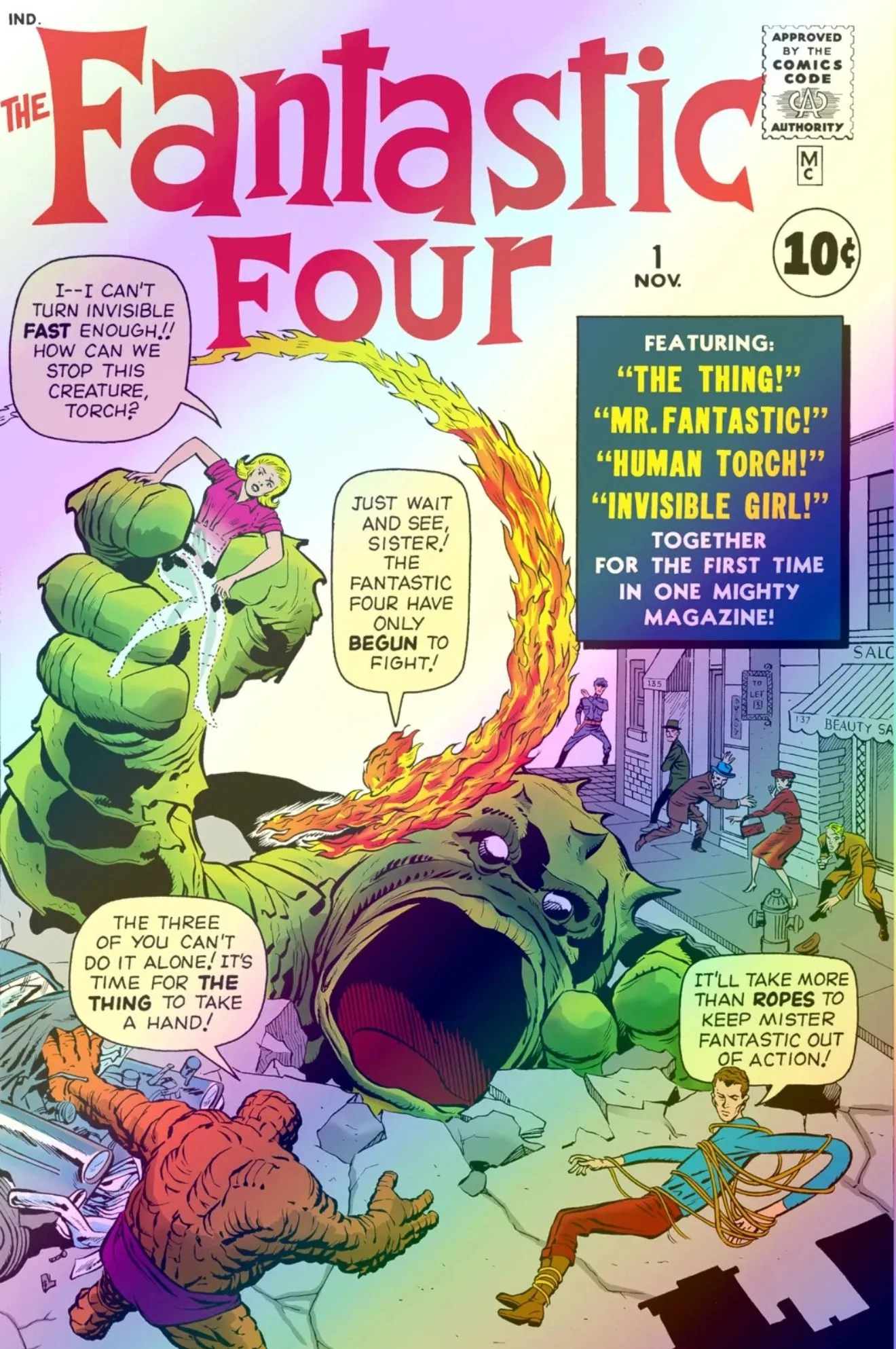 Product image for 🌟FOIL🌟 FANTASTIC FOUR #1 (Foil FACSIMILE EDITION)(2025)