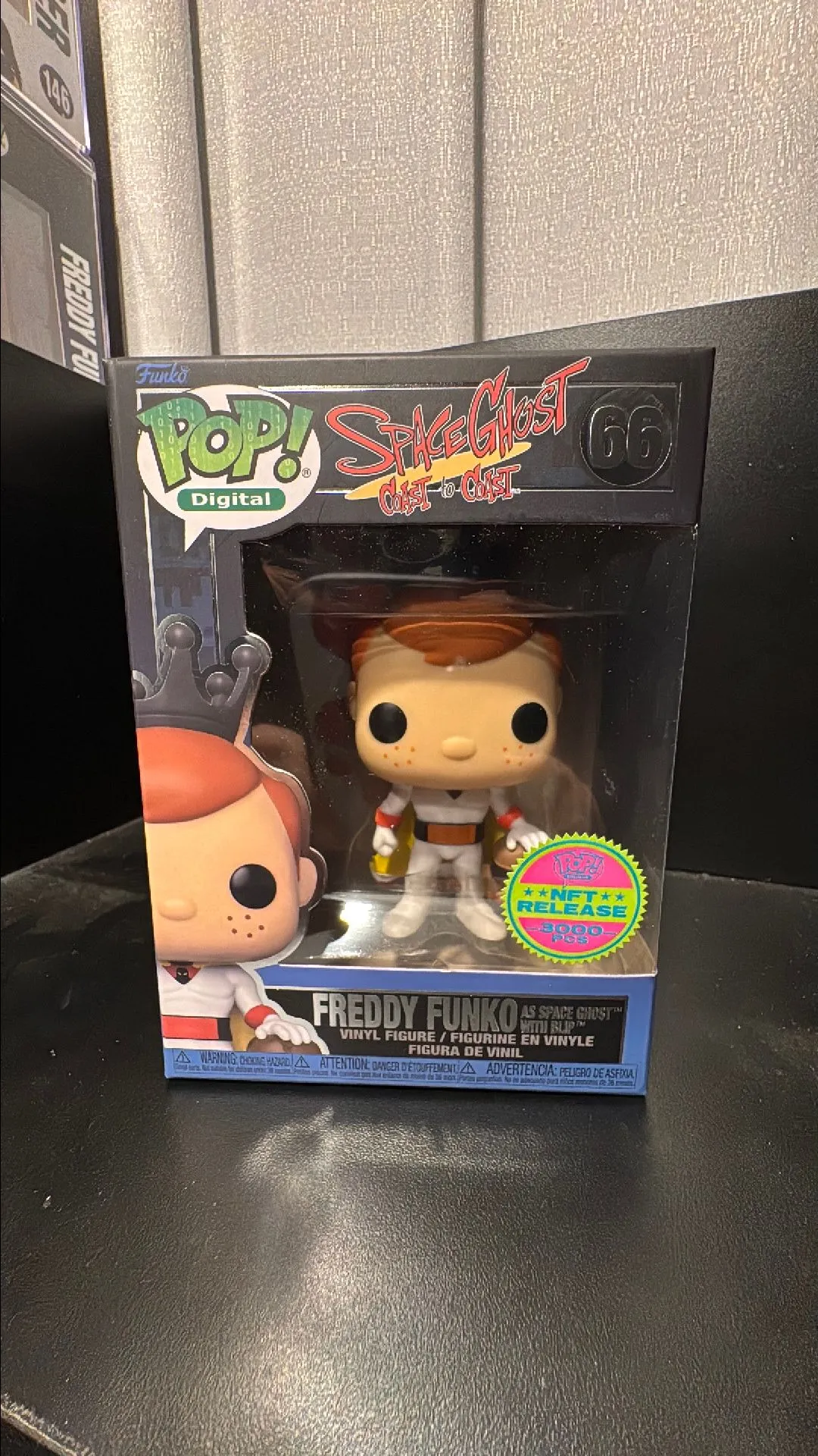 Product image for Space Ghost: Freddy Funko as Space Ghost with Blip (Royalty 3000)