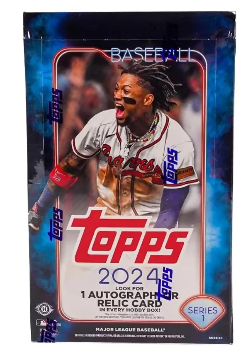 Product image for 2024 Topps Series 1 Baseball Hobby Box
