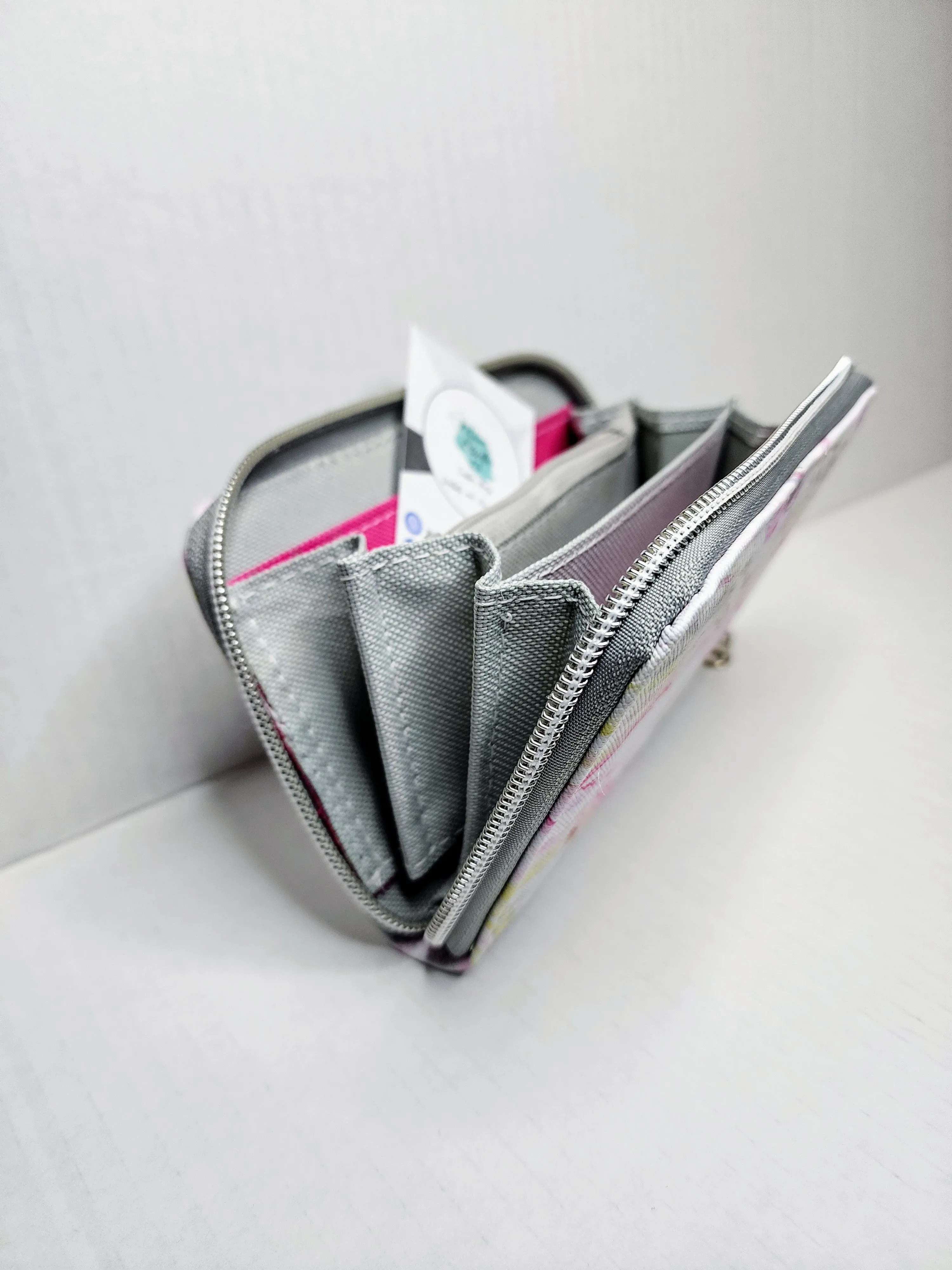 Product image for Pastel Colors zip around wallet