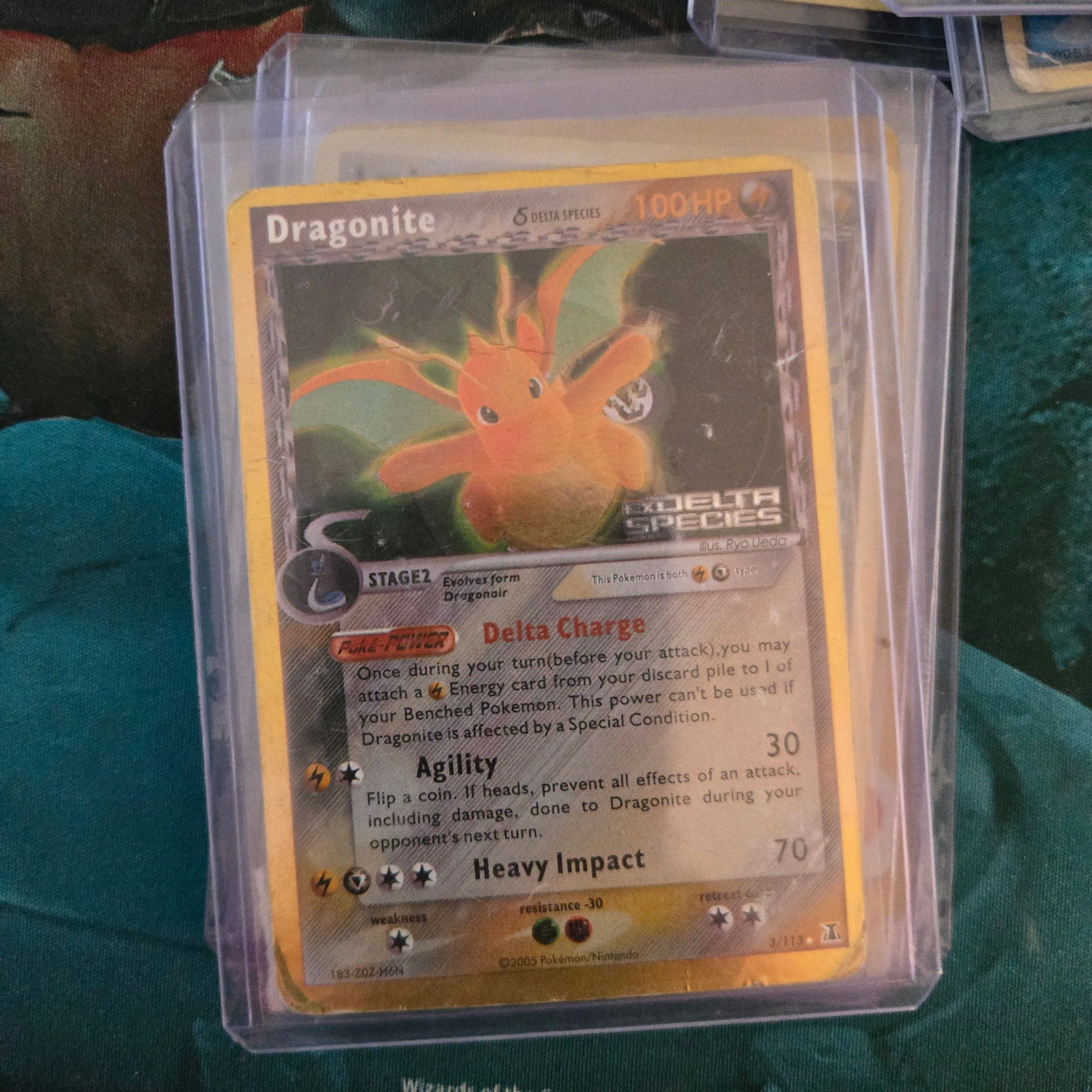 Product image for dragonite 3/113 espèce delta