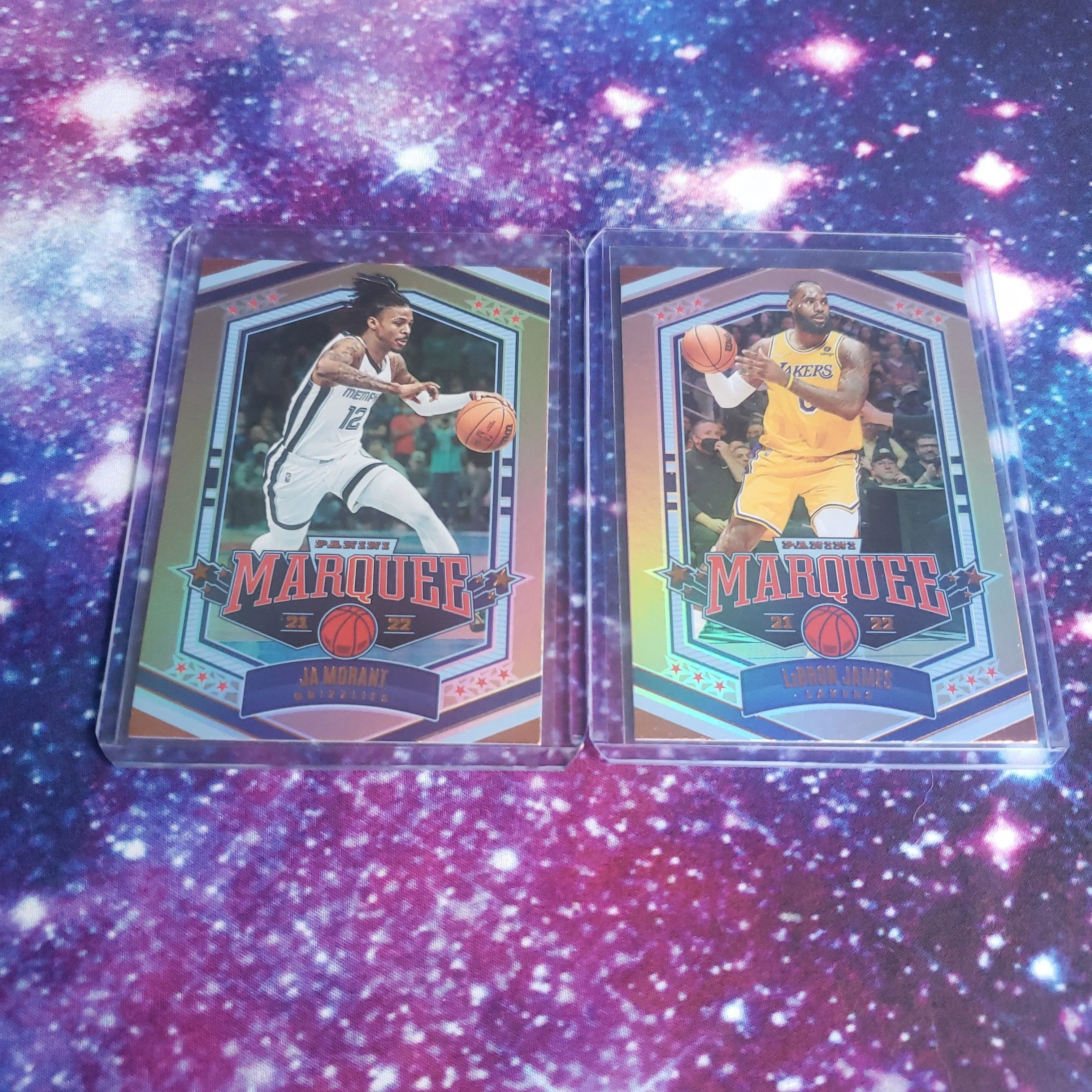 Product image for 2022 Panini Marquee Lebron James & Ja Morant