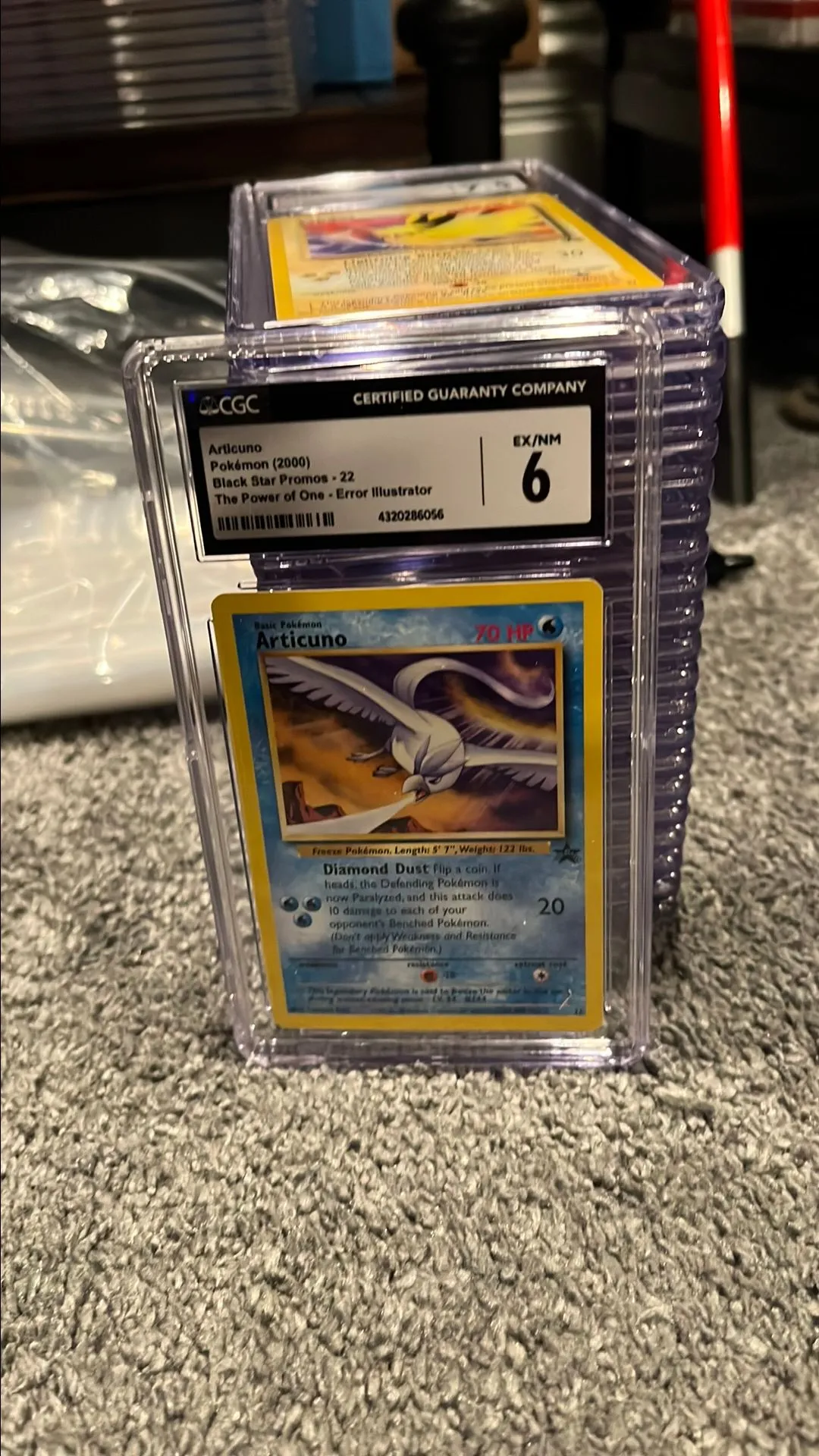 Product image for Articuno Black Star Promo
