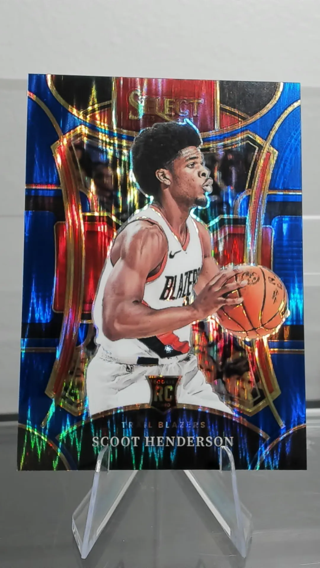 Product image for Scoot Henderson 2023-24 Select Mezzanine Blue Flash /99