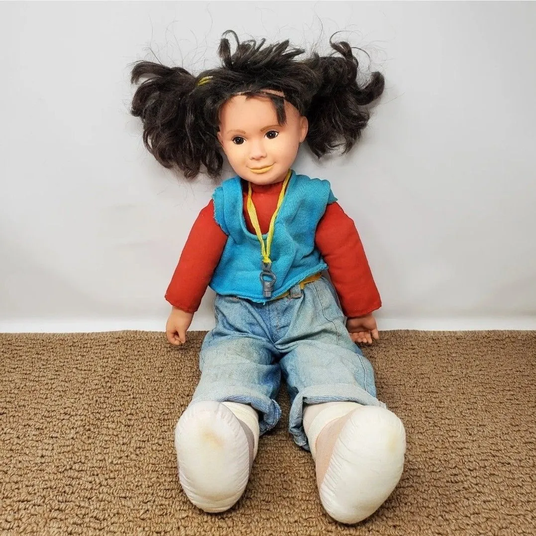 Product image for Vintage 1984 Galoob Toys Punky Brewster TV Series Doll Vest 20”