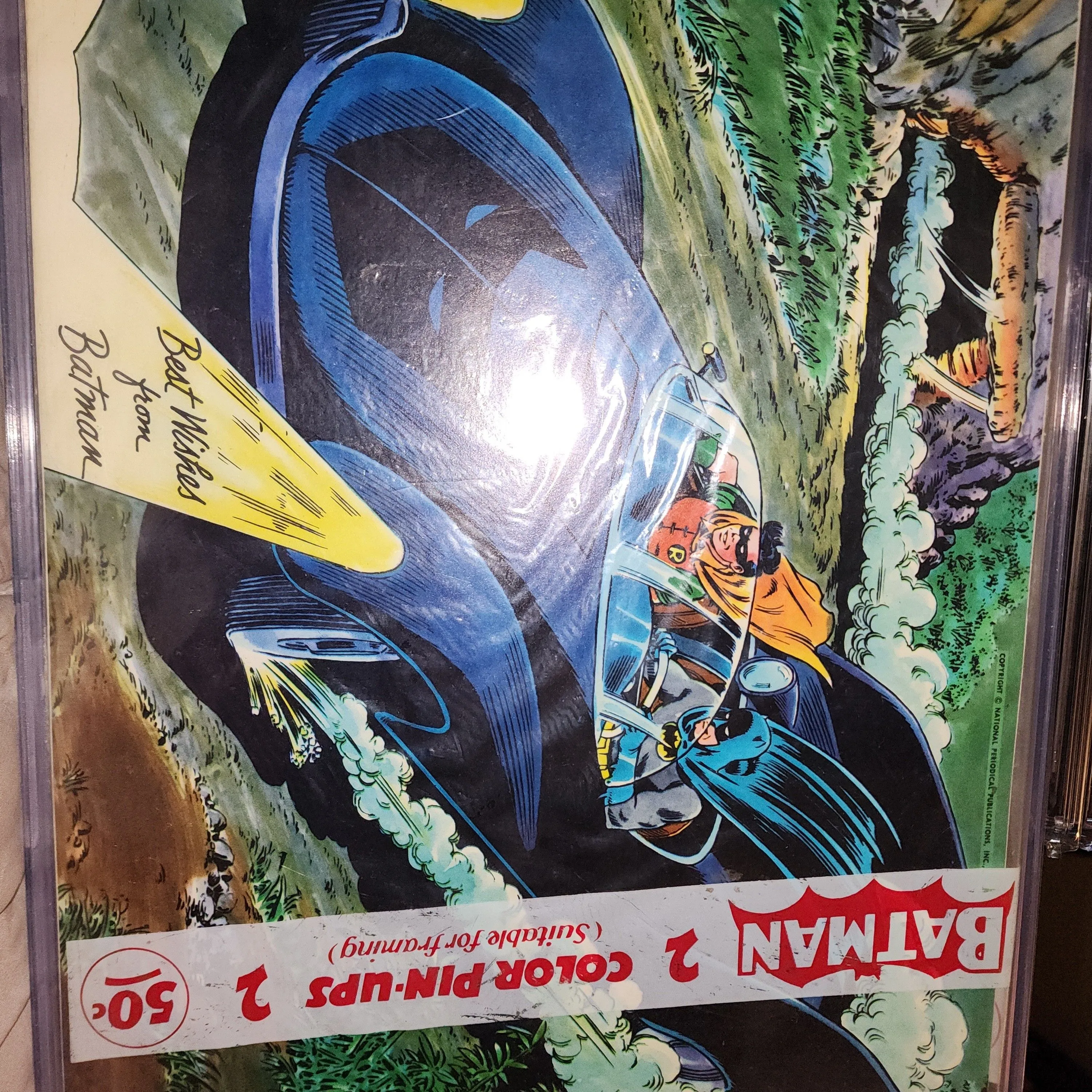 Product image for BATMAN 2 COLOR PINUPS 1966 SEALED IN ORIG PACKAGE BATMAN/ROBIN/PENGUIN 