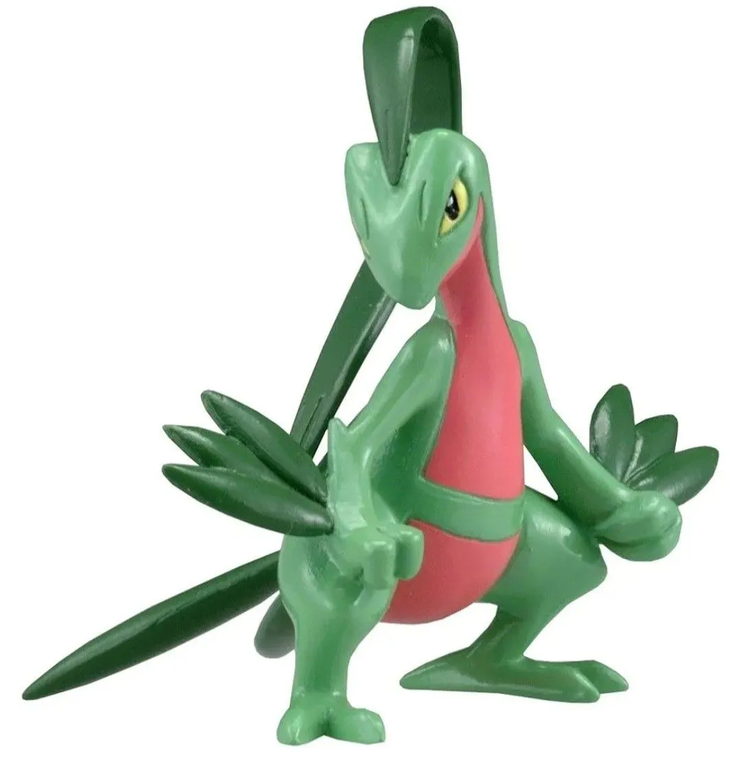 Product image for Takara Tomy Pokemon Monster Collection Mini Figure 1.5" Grovyle/Juptile (M-088). National Dex No.#02