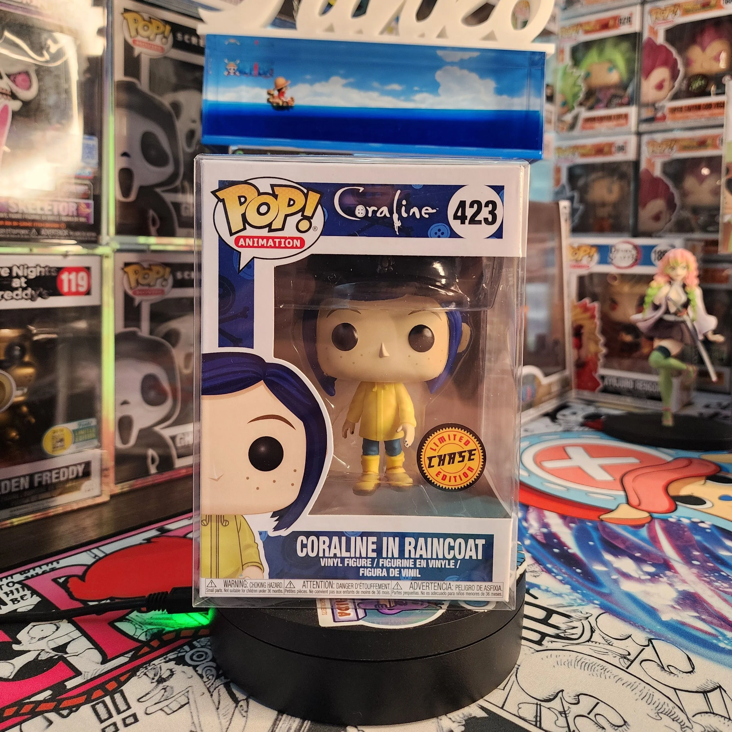Product image for Coraline in Raincoat Chase