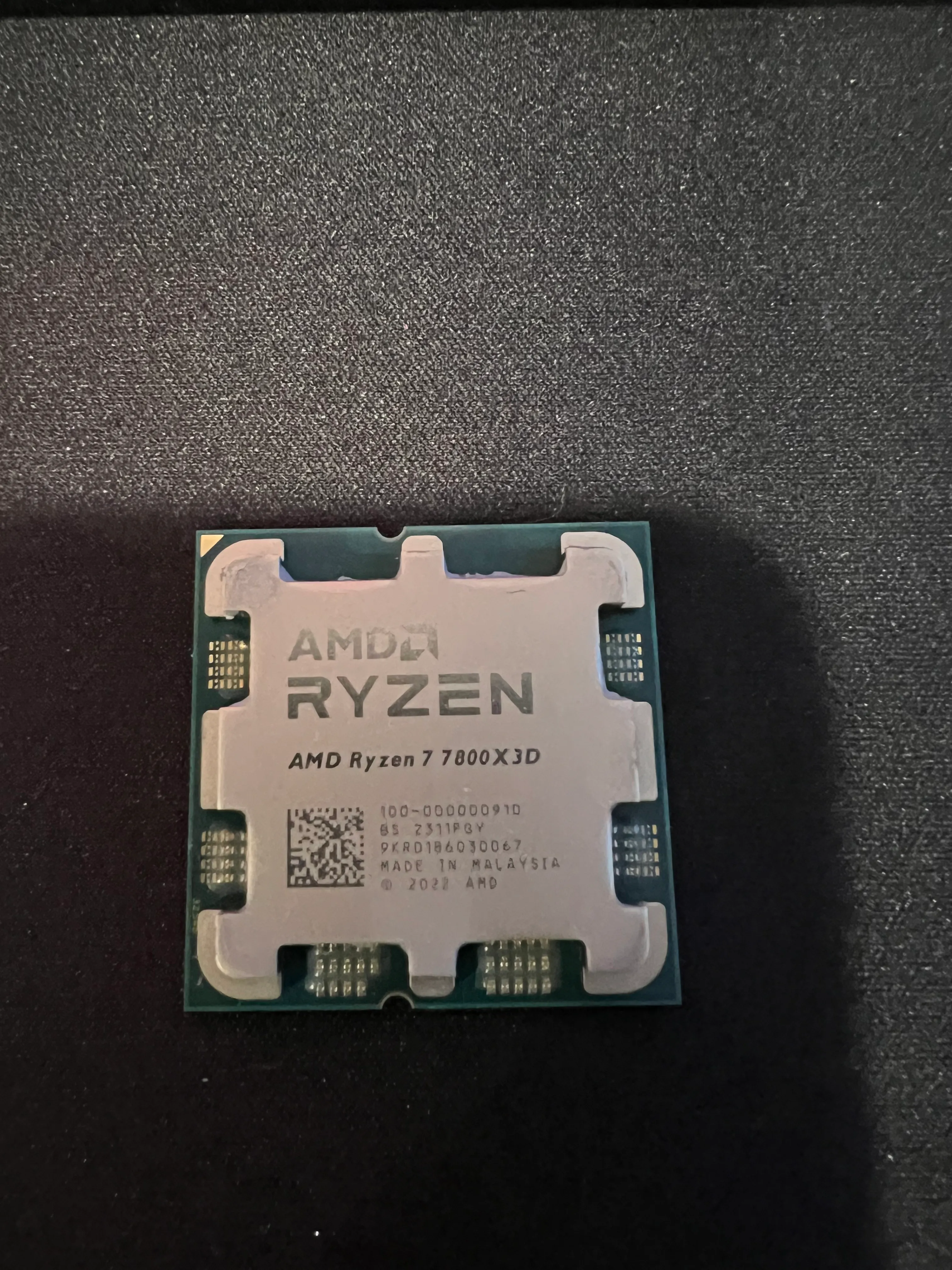 Product image for AMD Ryzen™ 7 7800X3D Gaming Processor AMD Ryzen™ 7 7800X3D With AMD V-Cache™ Technology
