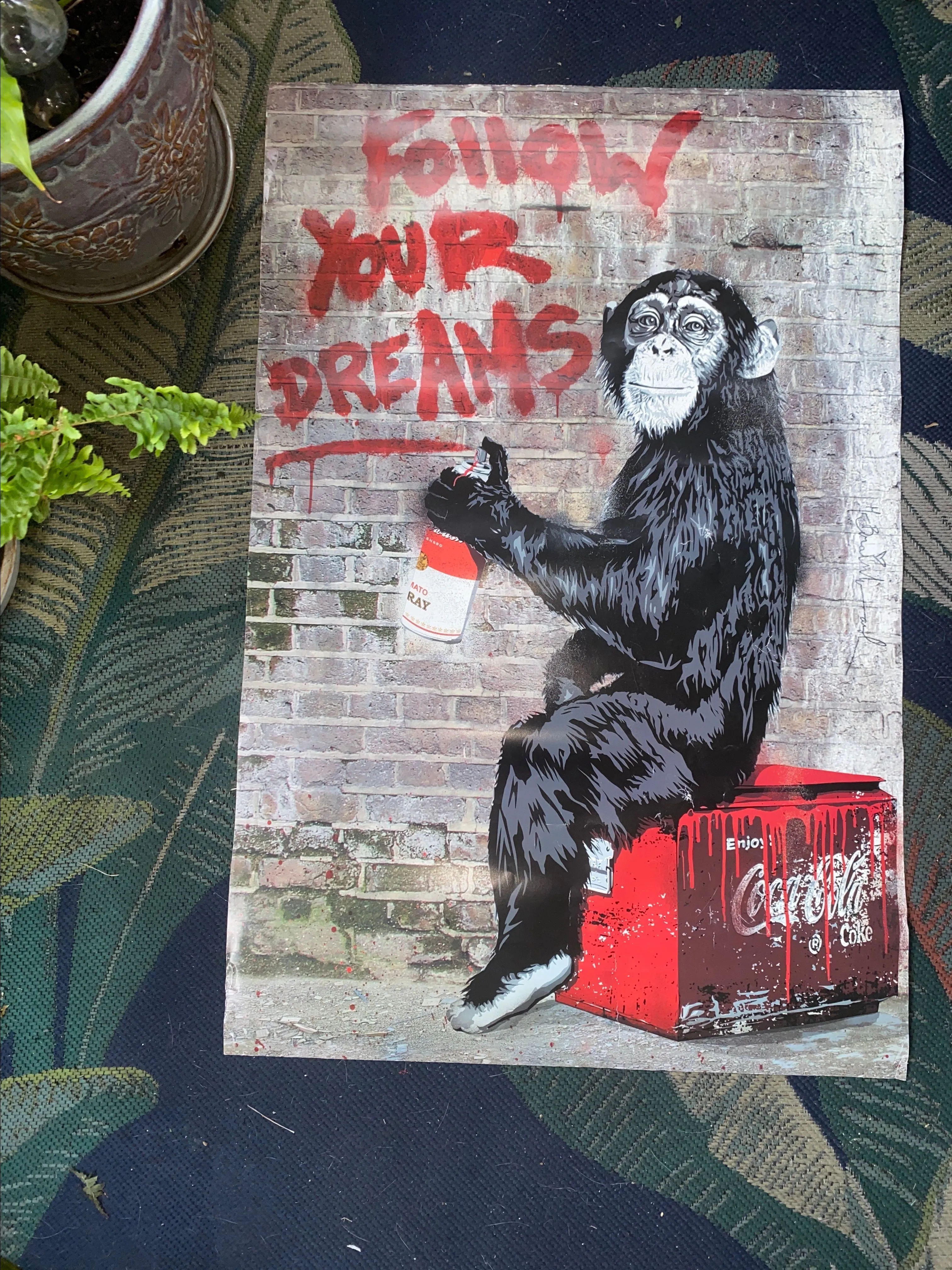 Product image for Mr brainwash poster collection  Picked these up at the L.A. show on la brea  used Has rips, tears, a