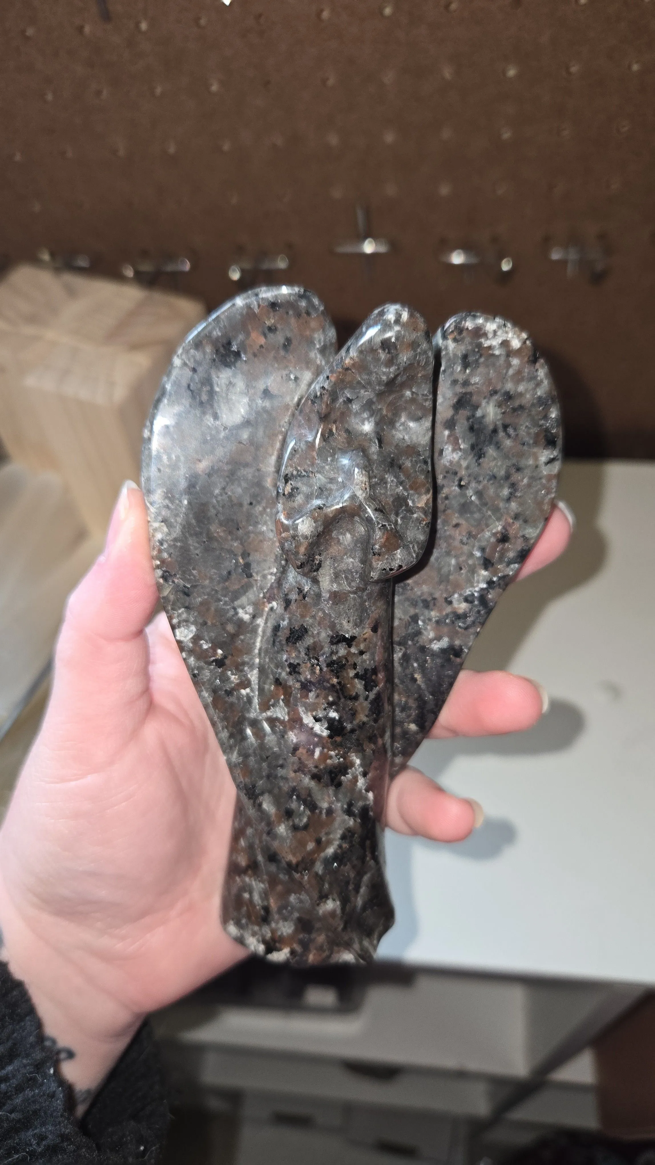 Product image for large yooperlite angel 