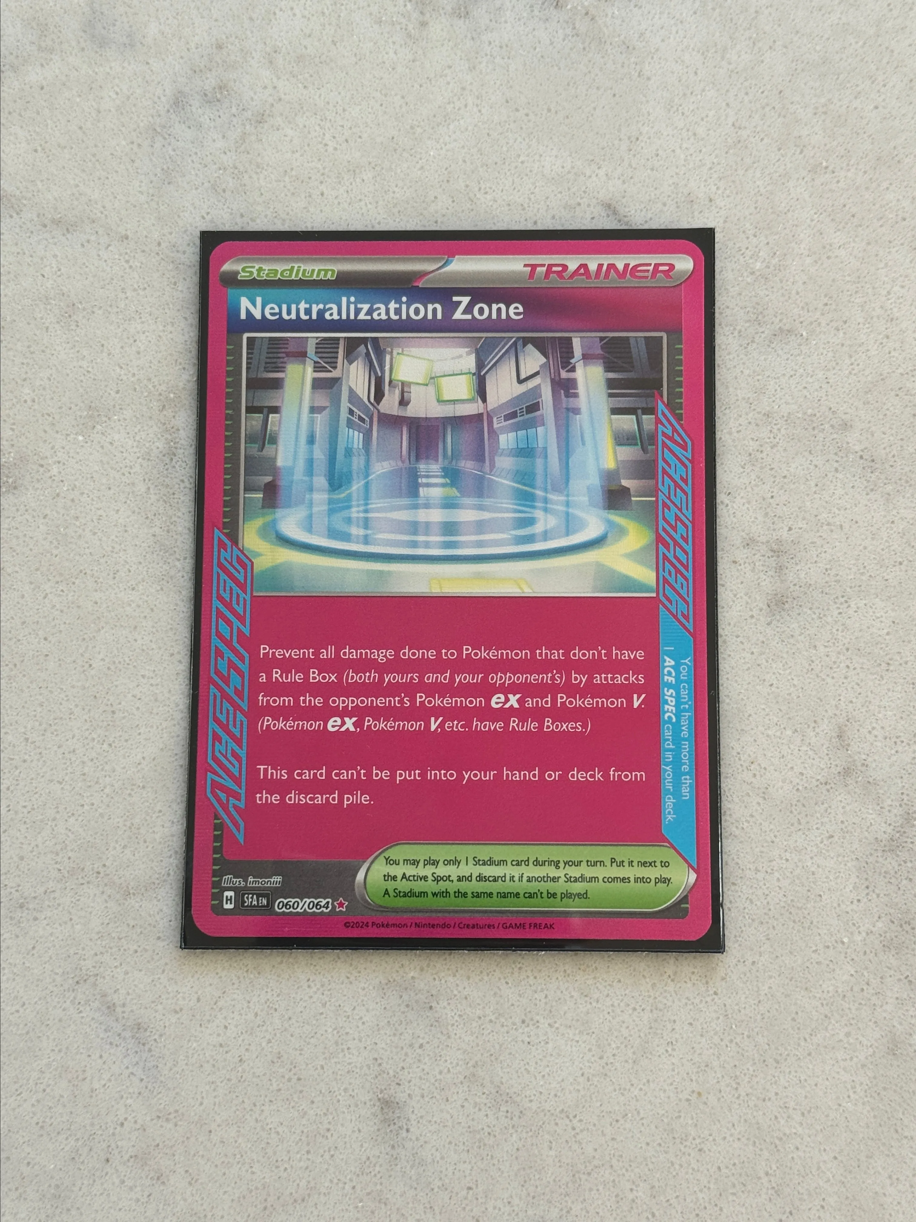 Pokmon Shrouded Fable Neutralization Zone ACE SPEC Rare 060/064  Whatnot:  Shop, Sell, Connect