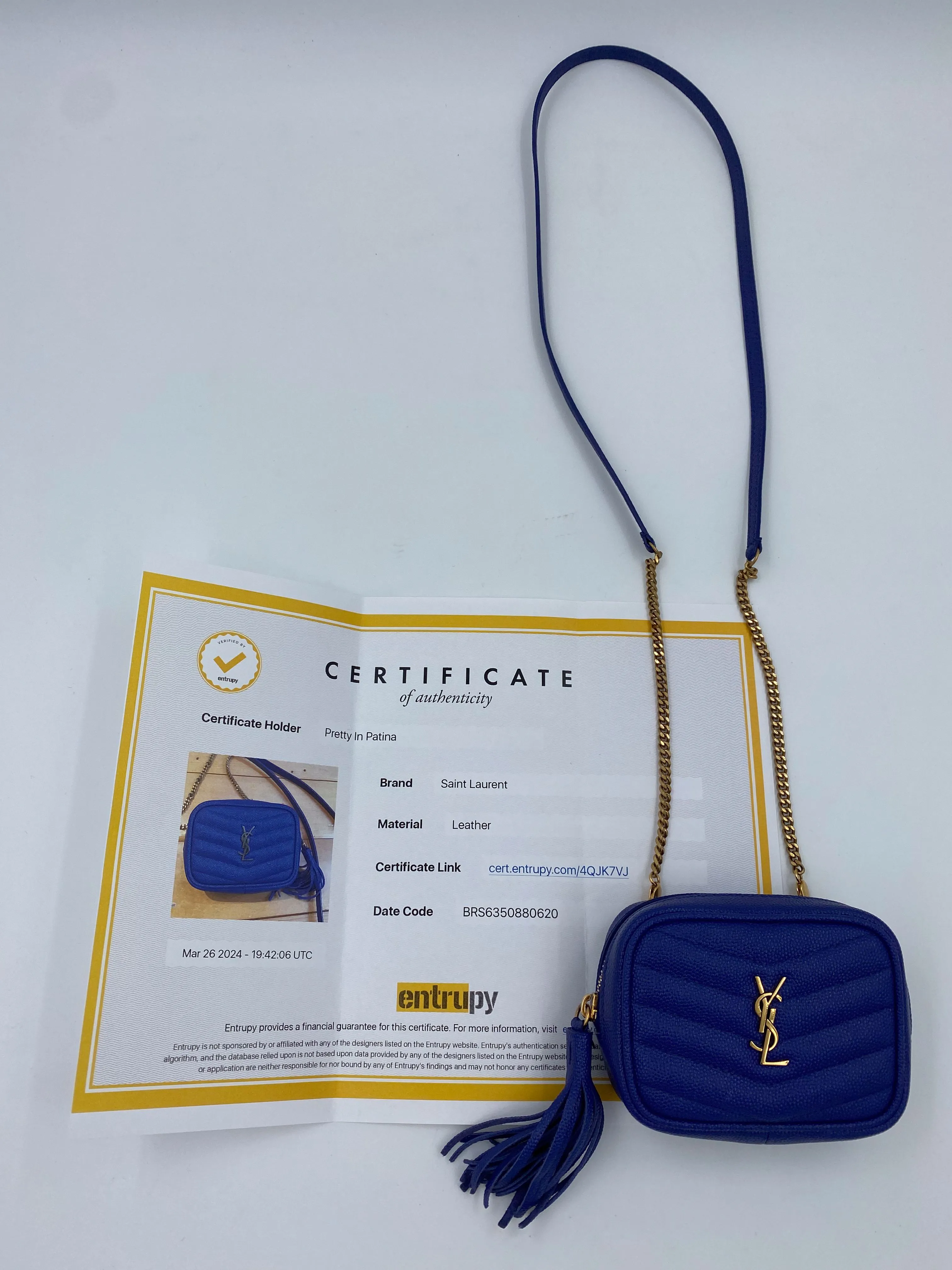 Product image for YSL Mini Lou Bag