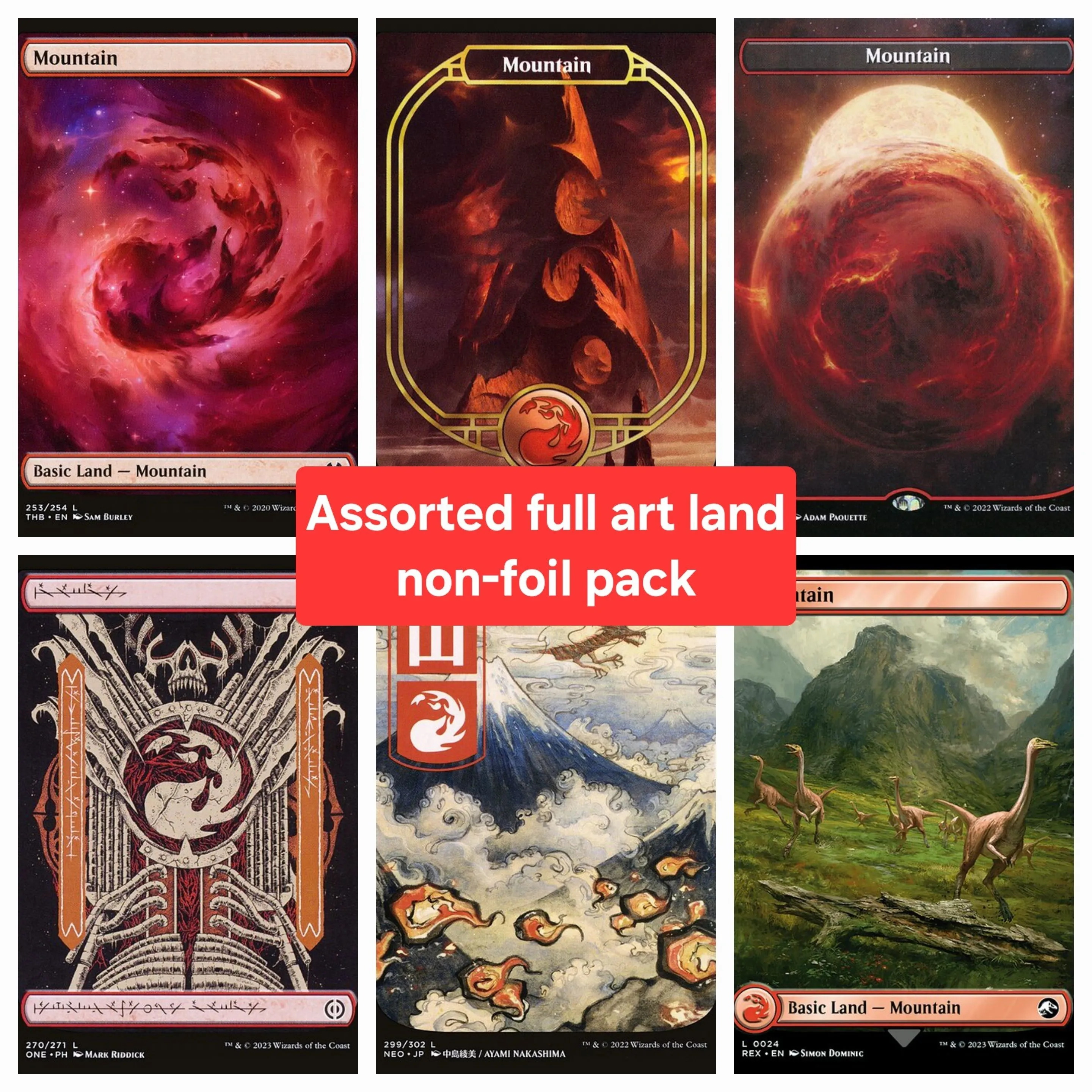 mountain cards mtg Mountain (Ravnica) Print main image 1