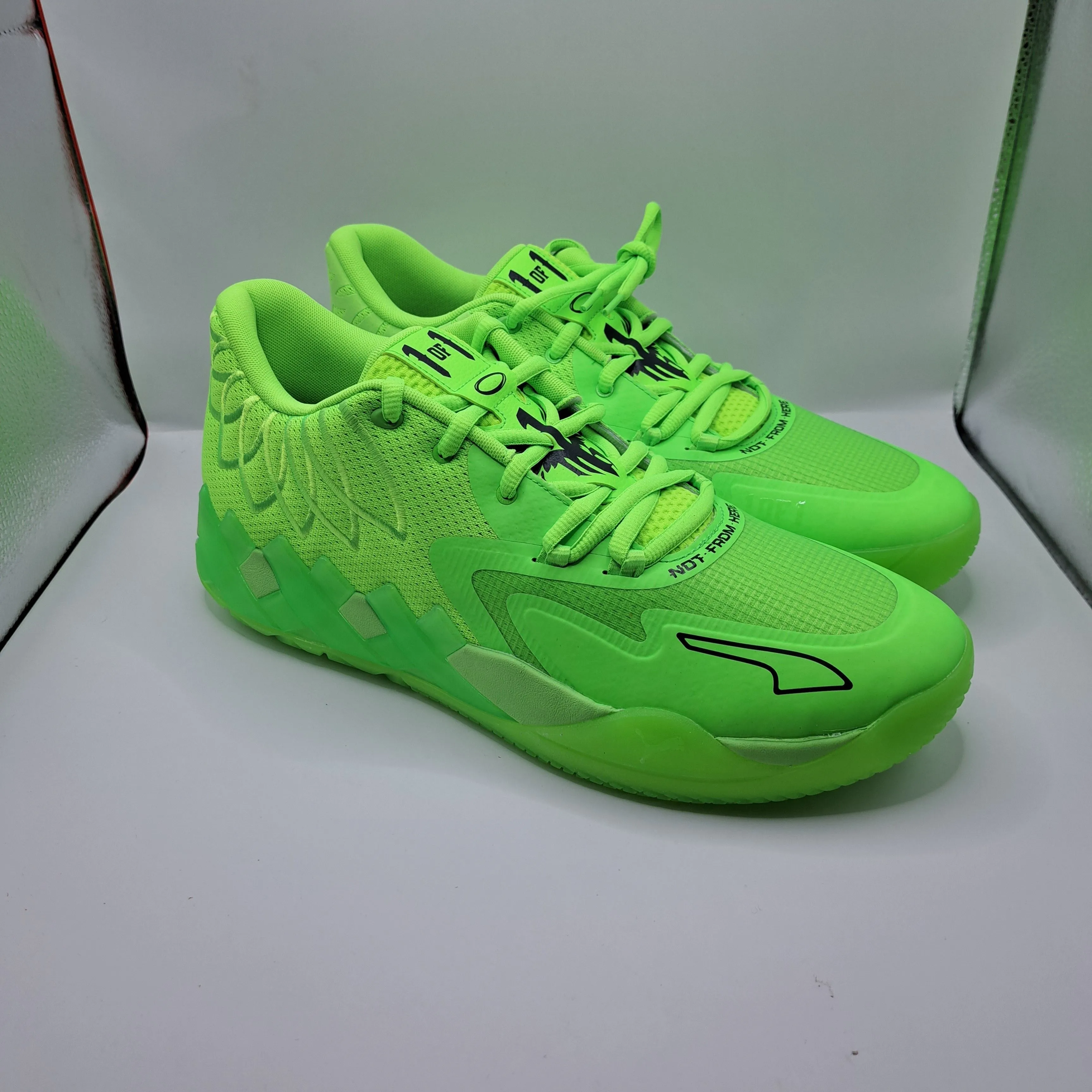 Product image for Puma Lamelo Ball MB.01 Lo Green Gecko