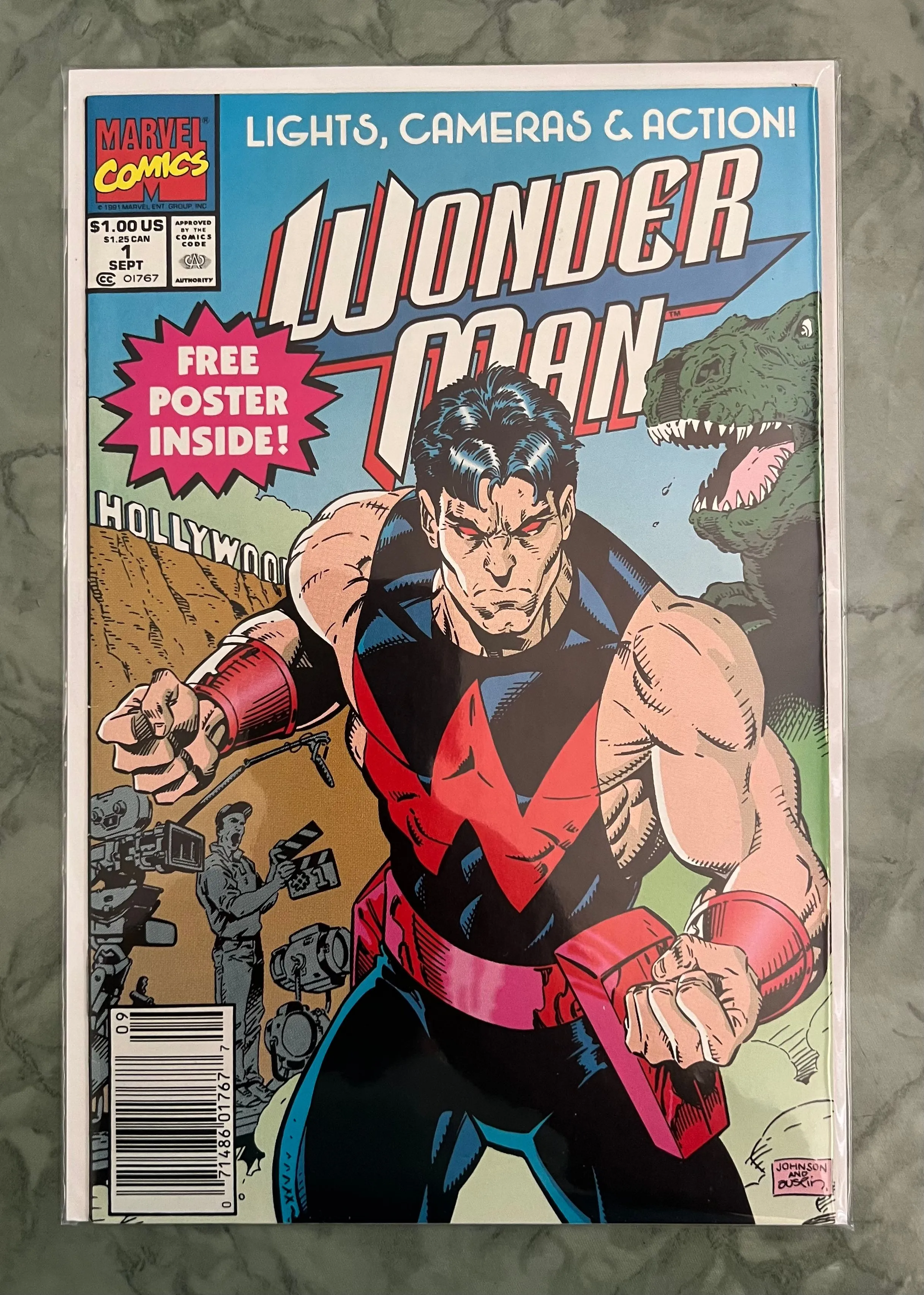 Product image for WONDER MAN 1 POSTER INTACT 1ST ONGOING SERIES