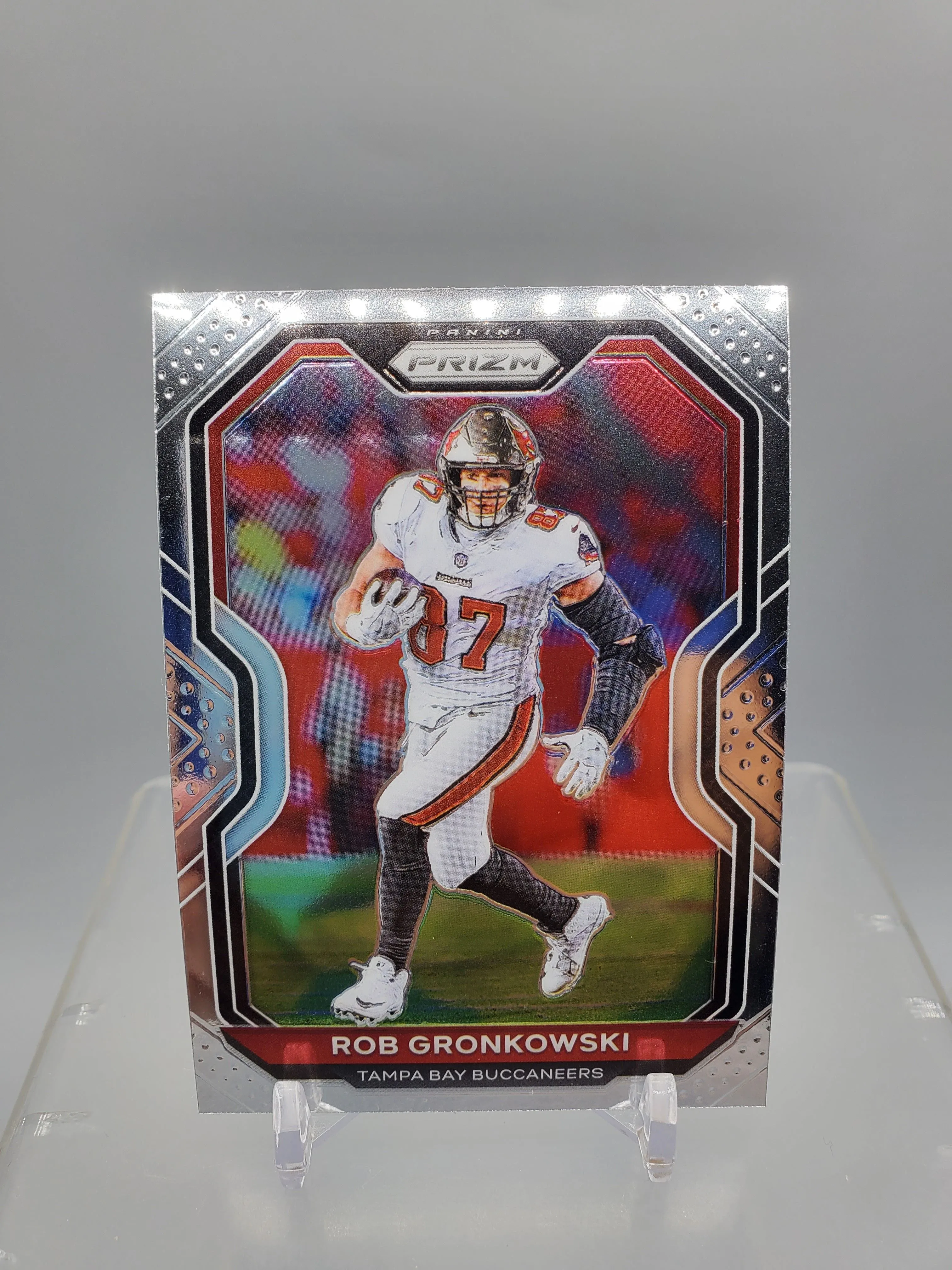 Product image for 2020 Panini Prizm Football #256 Rob Gronkowski Card