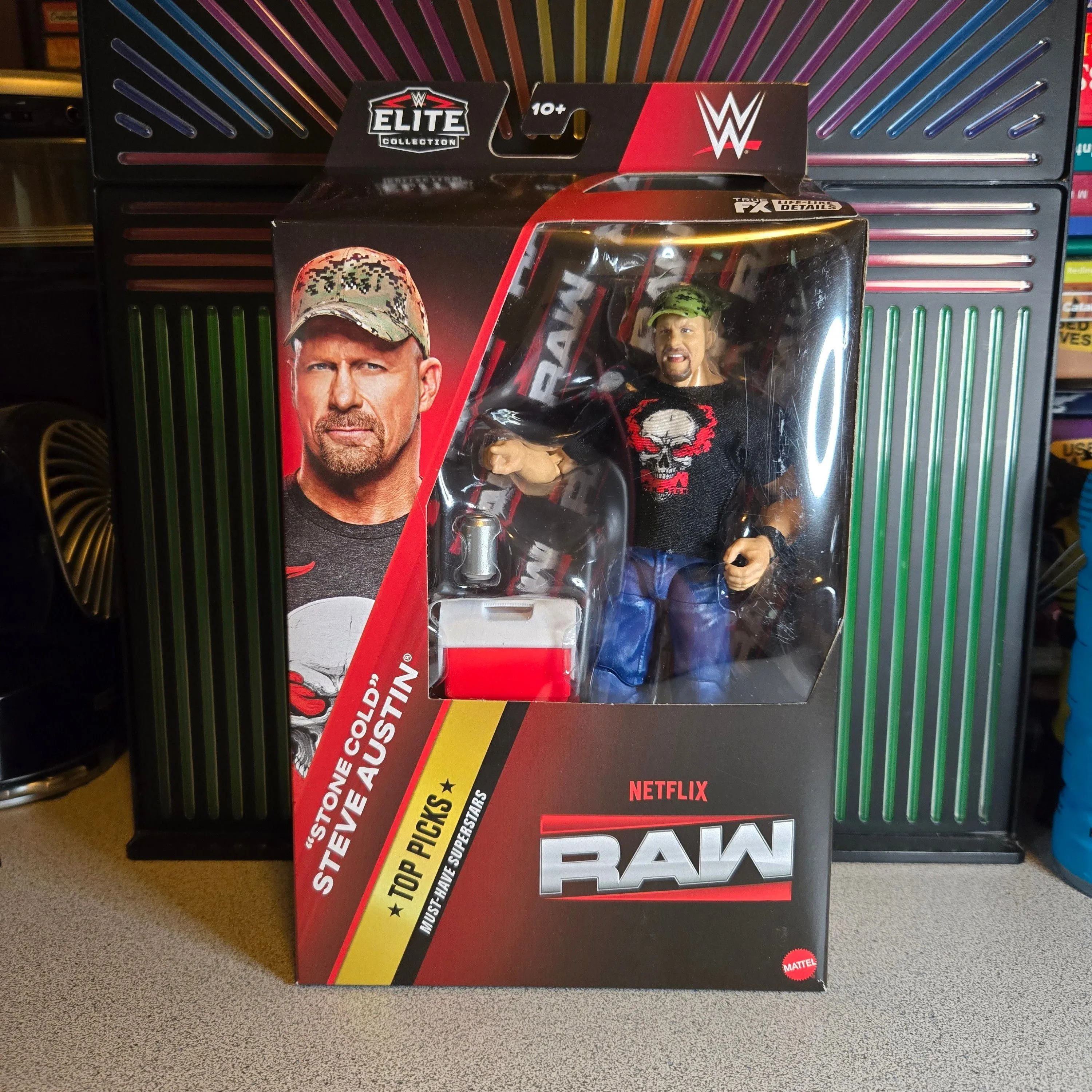 Product image for WWE Elite Collection Netflix Top Picks 2025 Stone Cold Steve Austin 