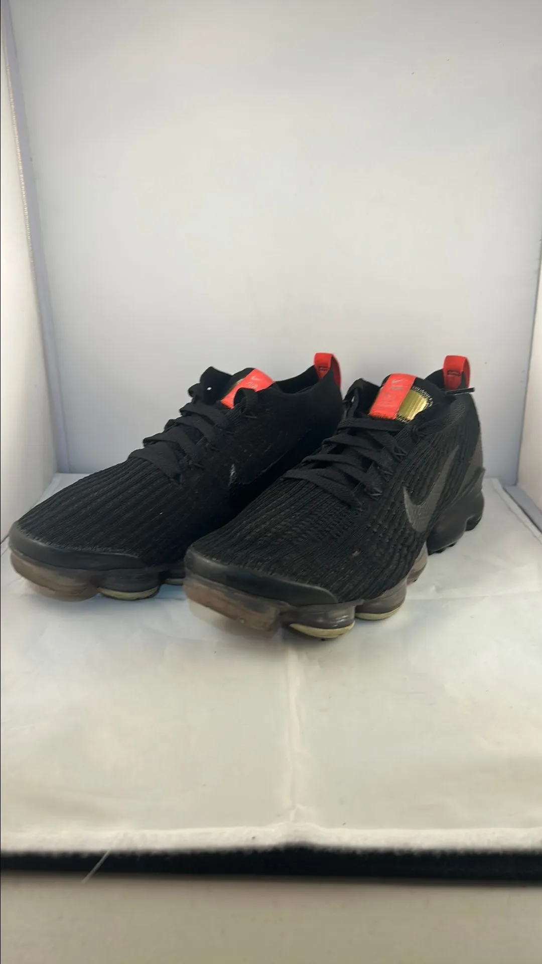 Product image for Size 9.5 - Nike VaporMax Flyknit 3 "Black Snakeskin"