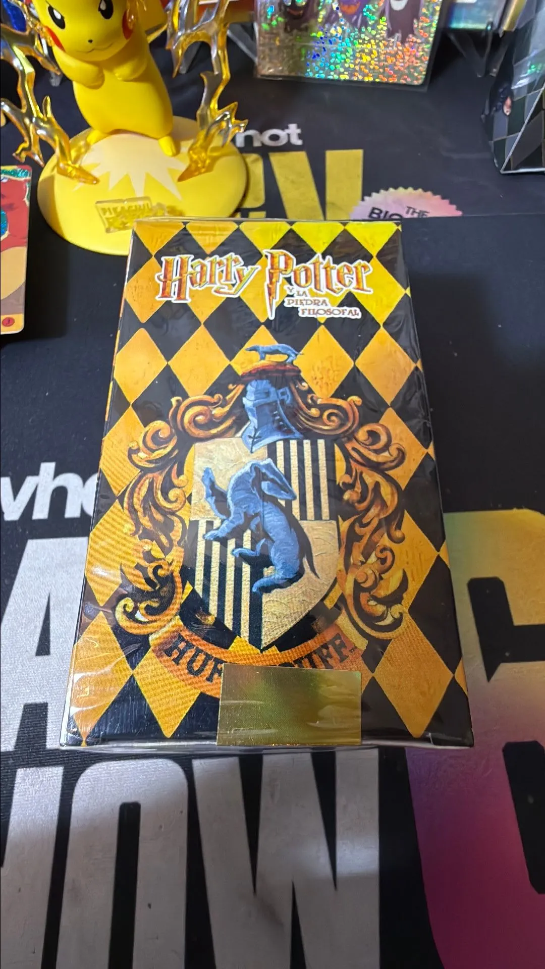 Product image for Sealed full house HP Hufflepuff sticker box