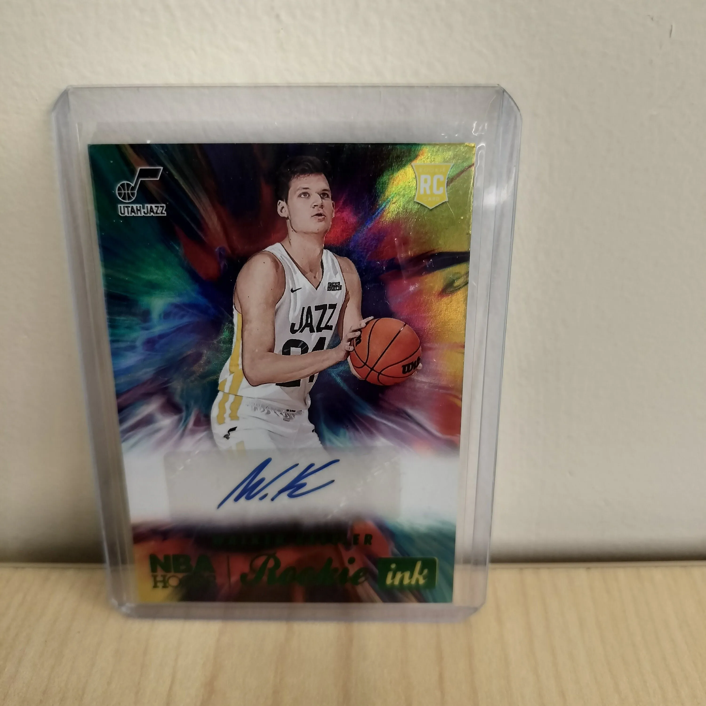 Product image for 2022-23 Panini NBA Hoops Rookie Ink Walker Kessler #RI-WKS Auto RC