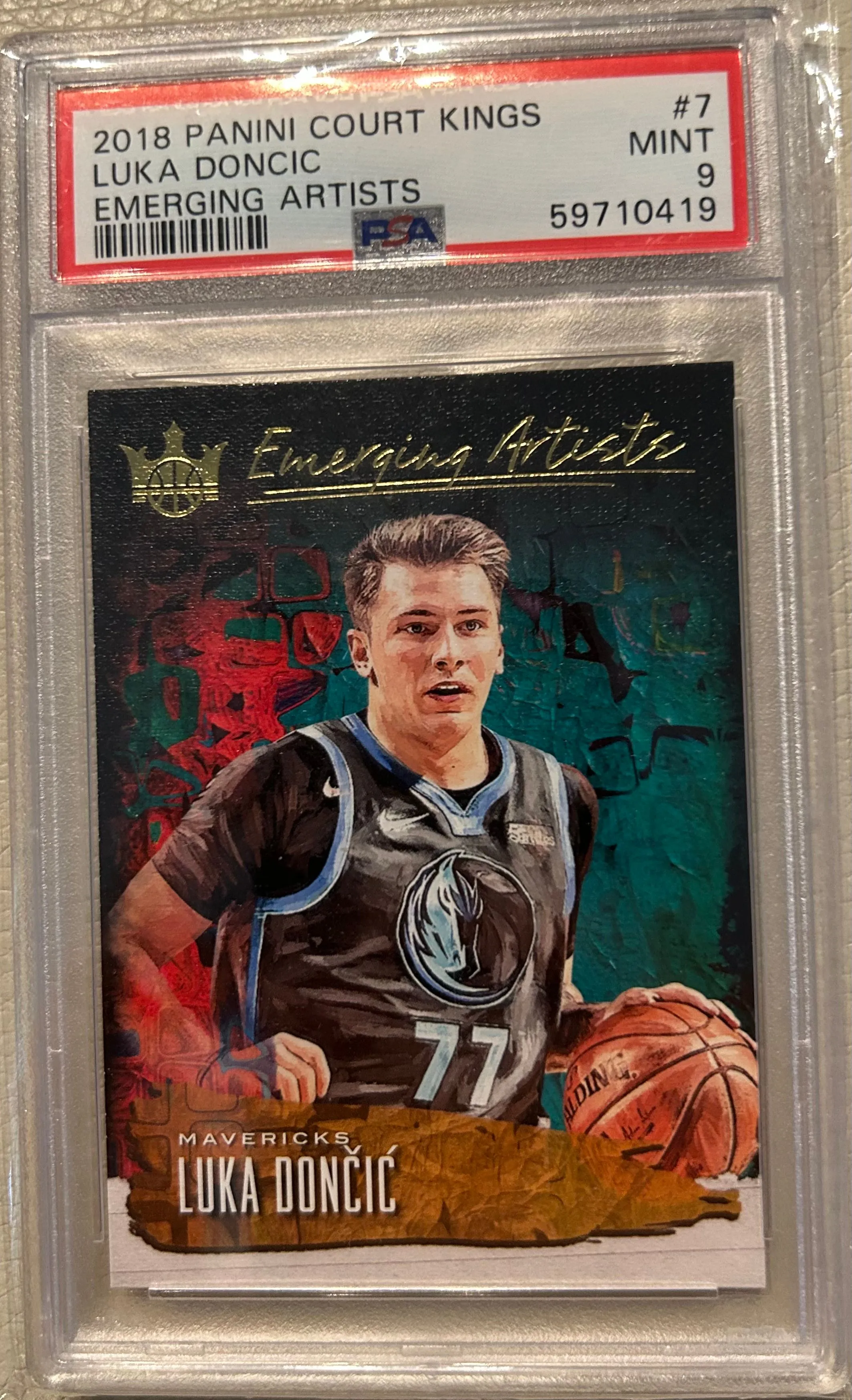 2018 Panini Court Kings Luka Doncic Emerging Artists Rookie Card PSA 9  Mavericks  Whatnot: Shop, Sell, Connect