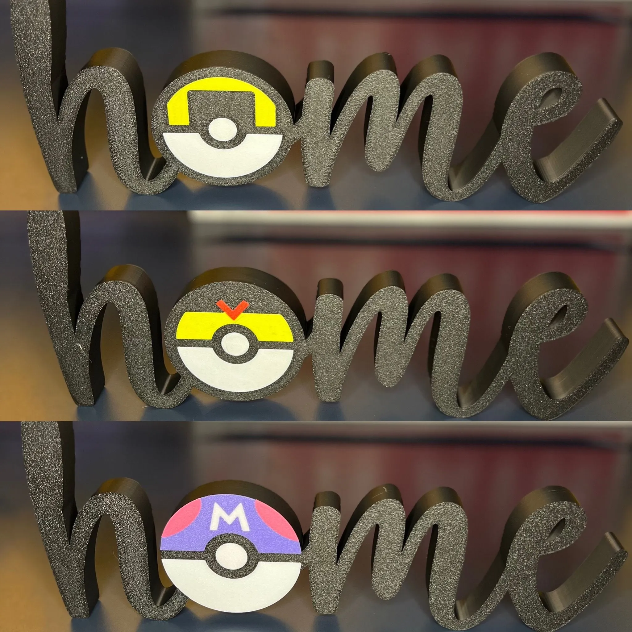 Product image for Poke Ball Home Signs