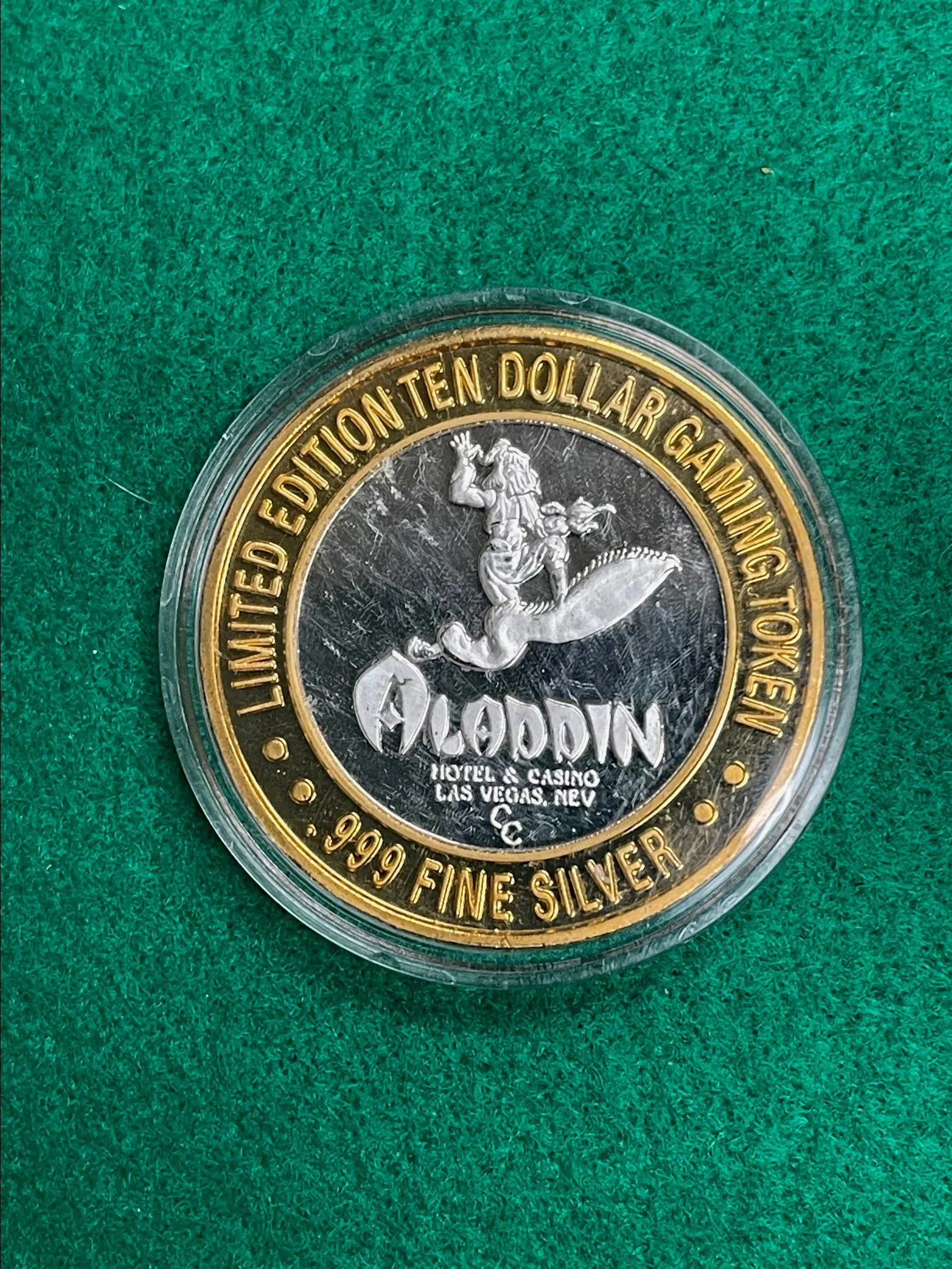 Product image for Aladdin Casino Token Silver