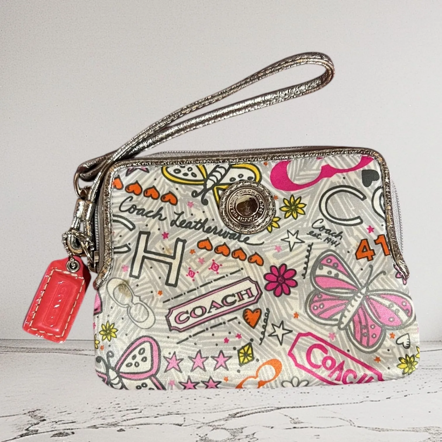 Product image for Coach Poppy Wristlet