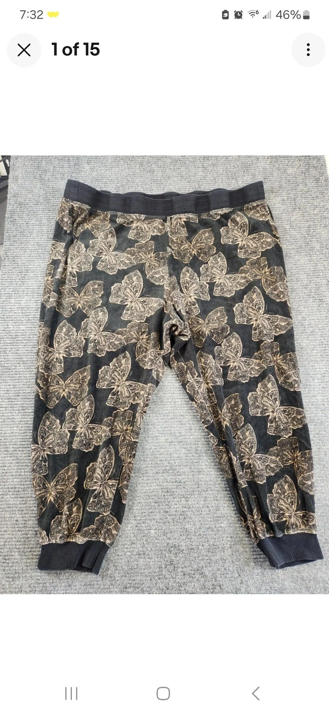Product image for Johnny was velour pants