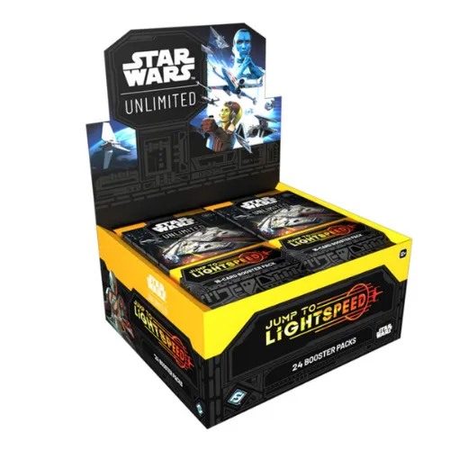 Product image for SEALED - Star Wars Unlimited: Jump to Lightspeed Booster Box (24 Packs)