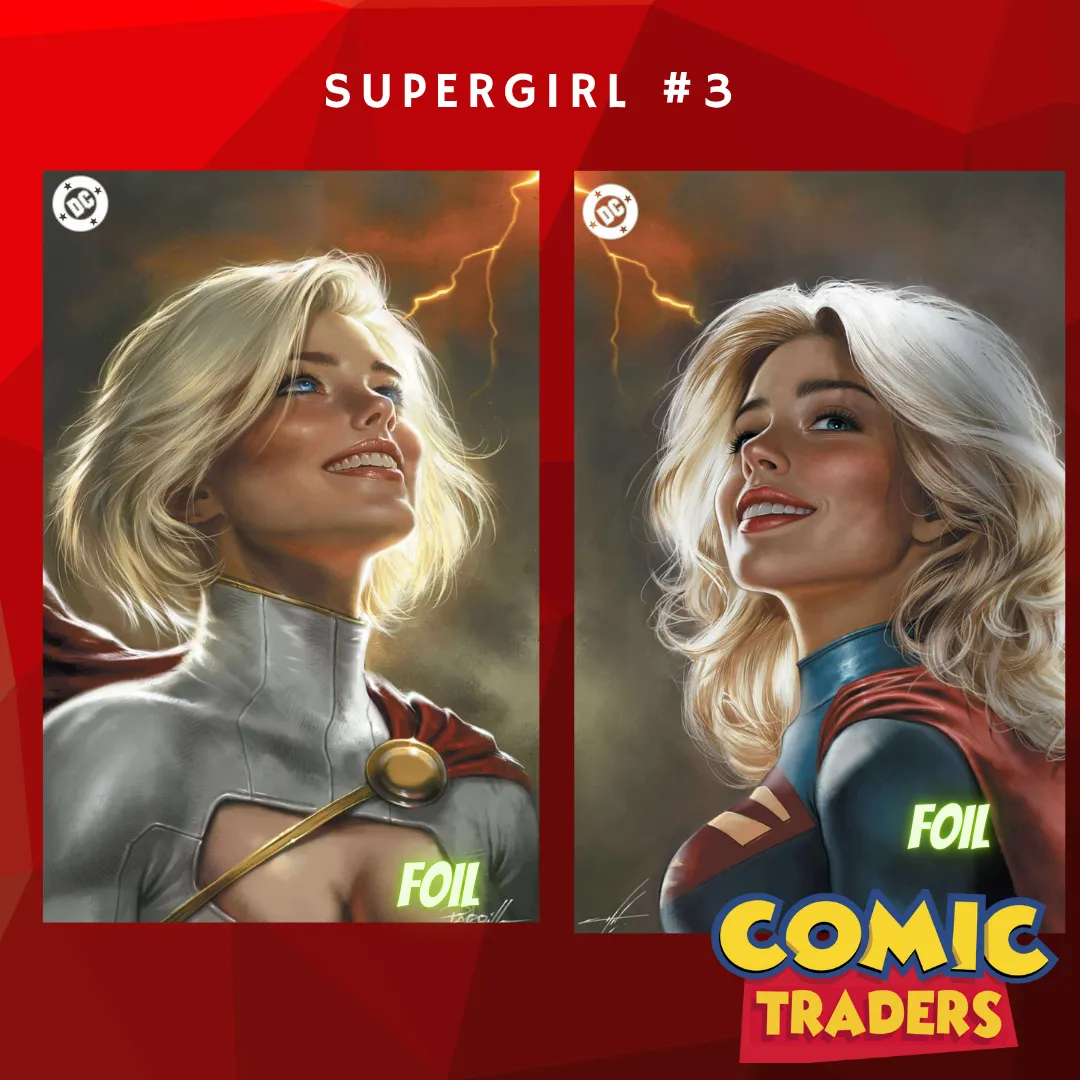 Product image for SUPERGIRL #3 PARRILLO/COHEN CONNECTING EXCLUSIVE FOIL VARIANT 2 PACK