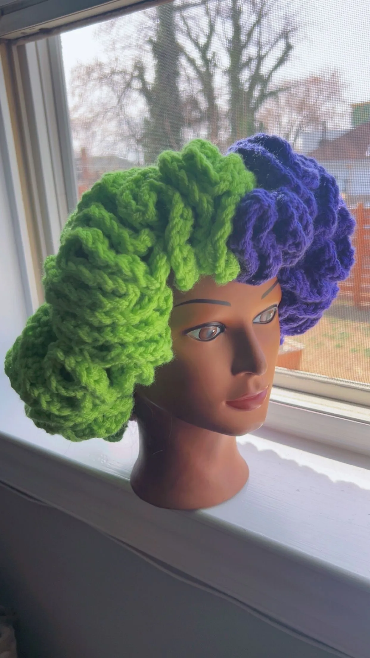 Product image for Crochet Ruffled hat
