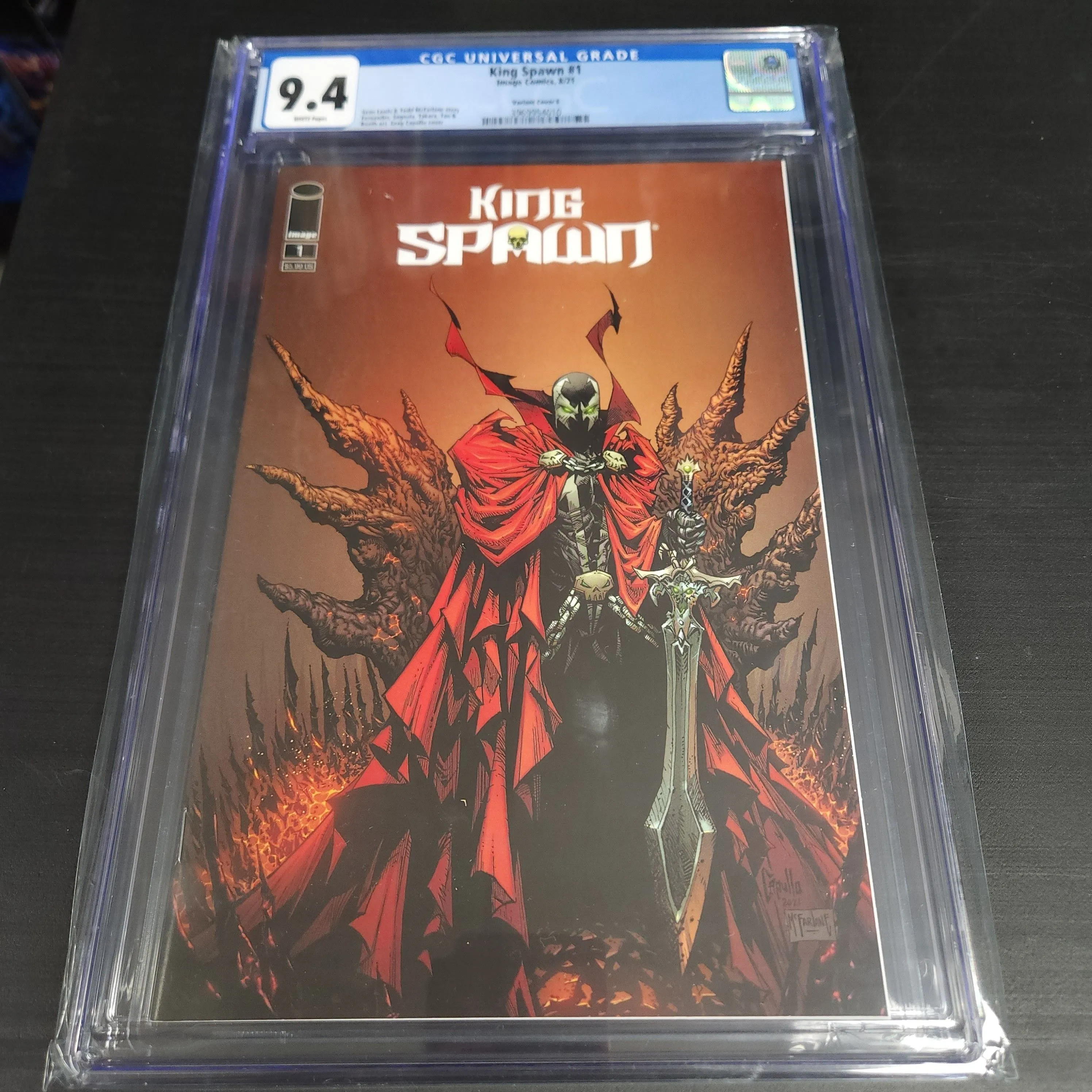 Product image for King Spawn 1 Variant Cover E CGC 9.4 2021