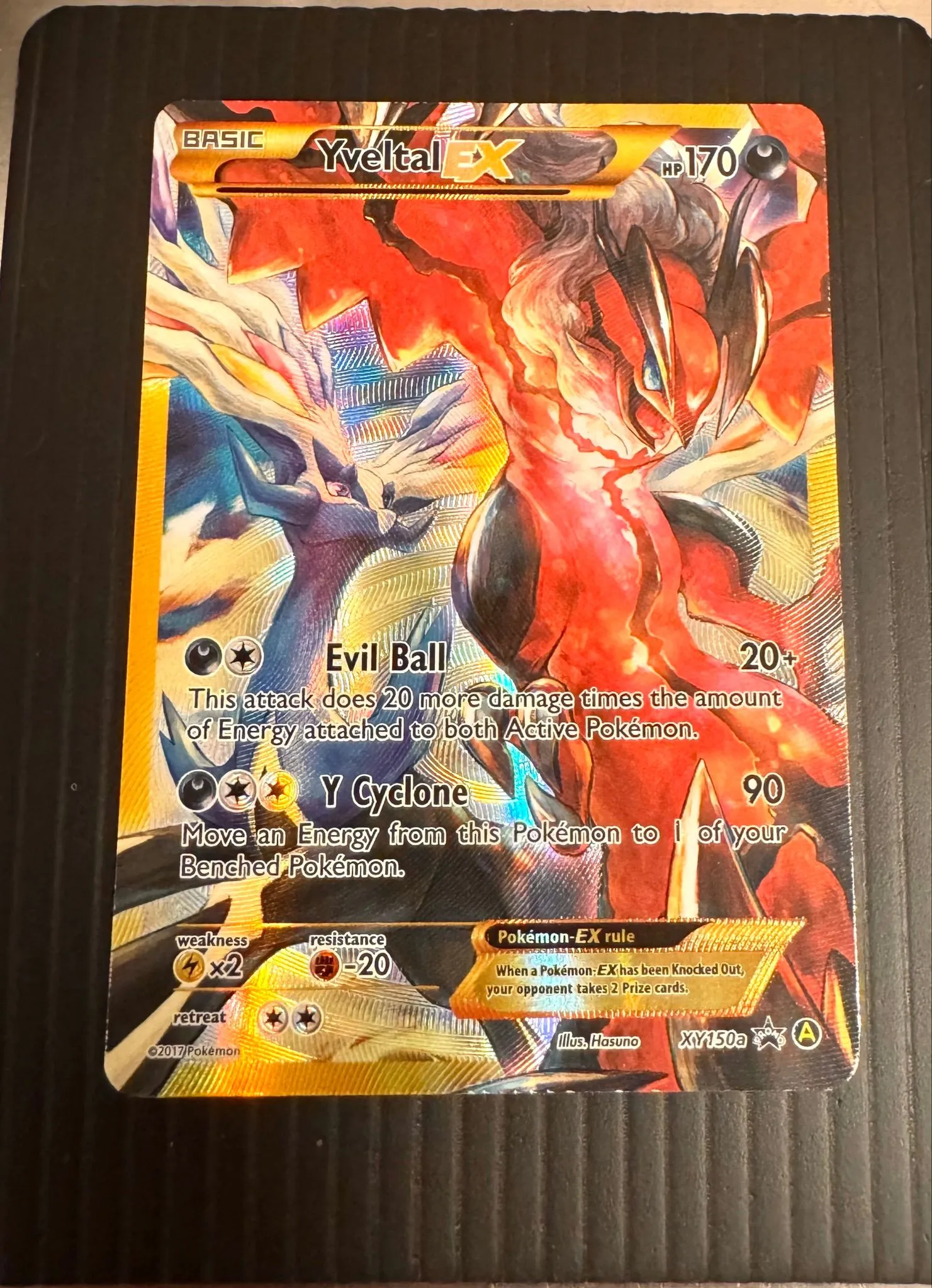Yveltal EX Full Art XY150a Promo Premium Trainer XY Collection Pokemon  LP/NM  Whatnot: Shop, Sell, Connect