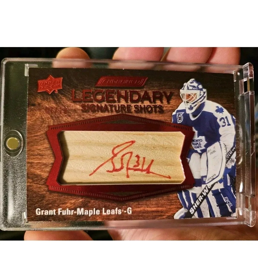 Product image for 2023-24 Engrained Grant Fuhr Legendary STICK AUTO /10