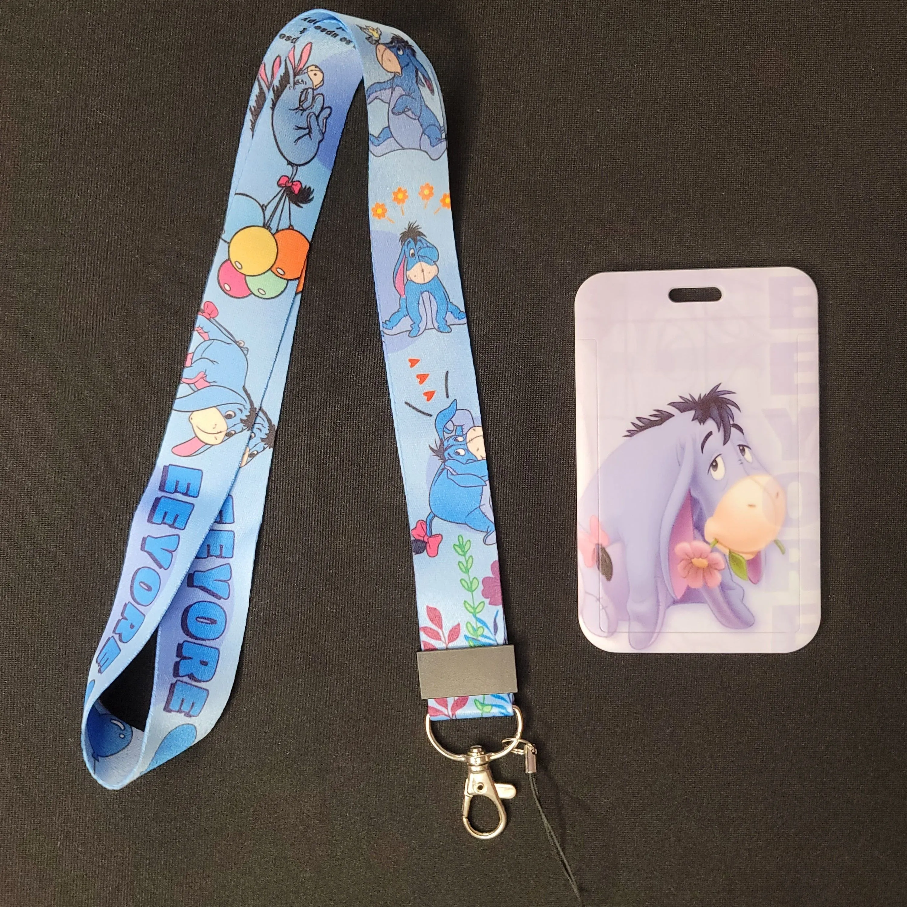 Product image for Eeyore ID Cardholder and Lanyard Set  - 4th Design