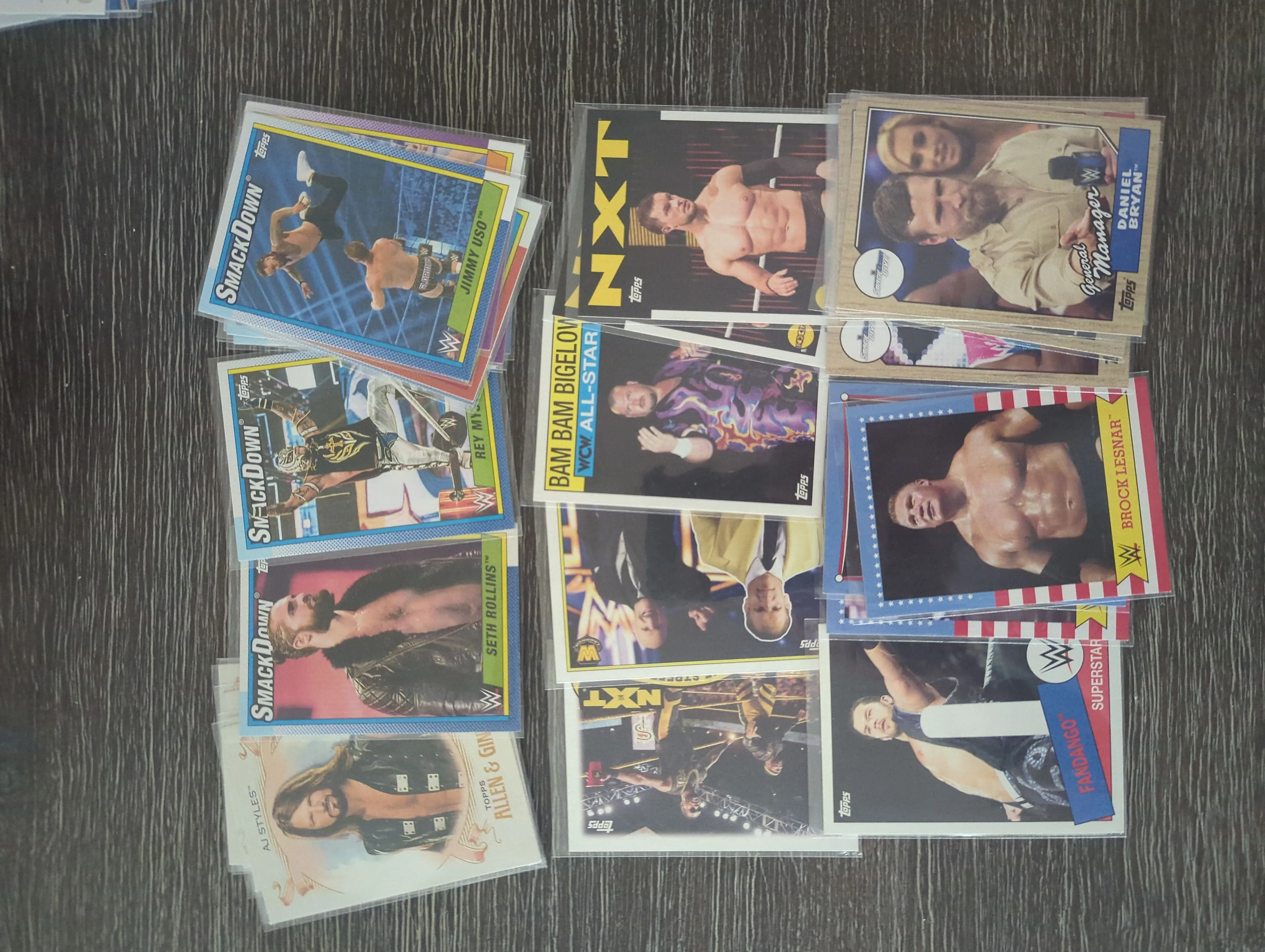 Product image for Z#98 - 29 Card Topps WWE Heritage Lot 10 Cents Each