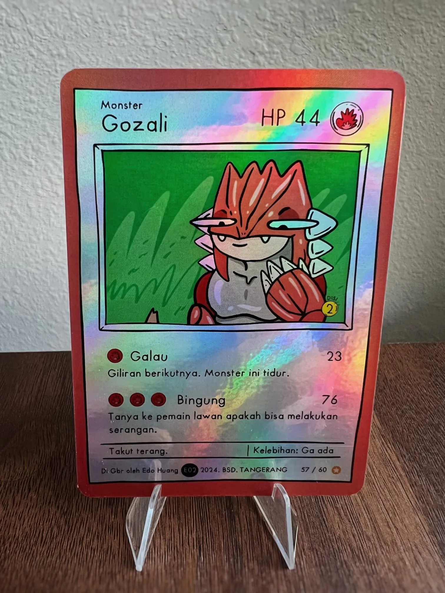 Pokkedo V2 - Gozali (Pokmon Groudon) 57/60 Holo  Whatnot: Shop, Sell,  Connect