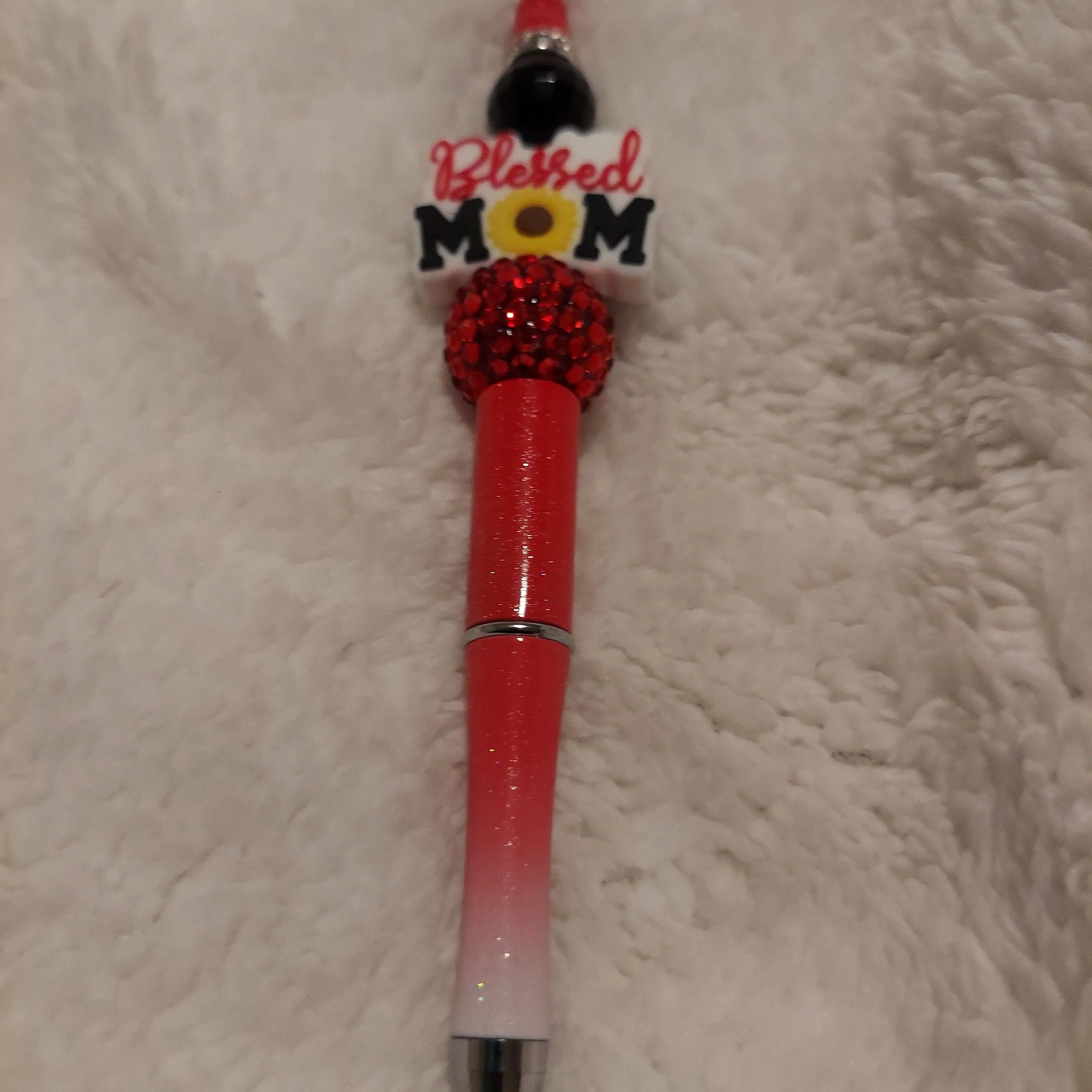 Product image for Blessed Mom Beadable Pen