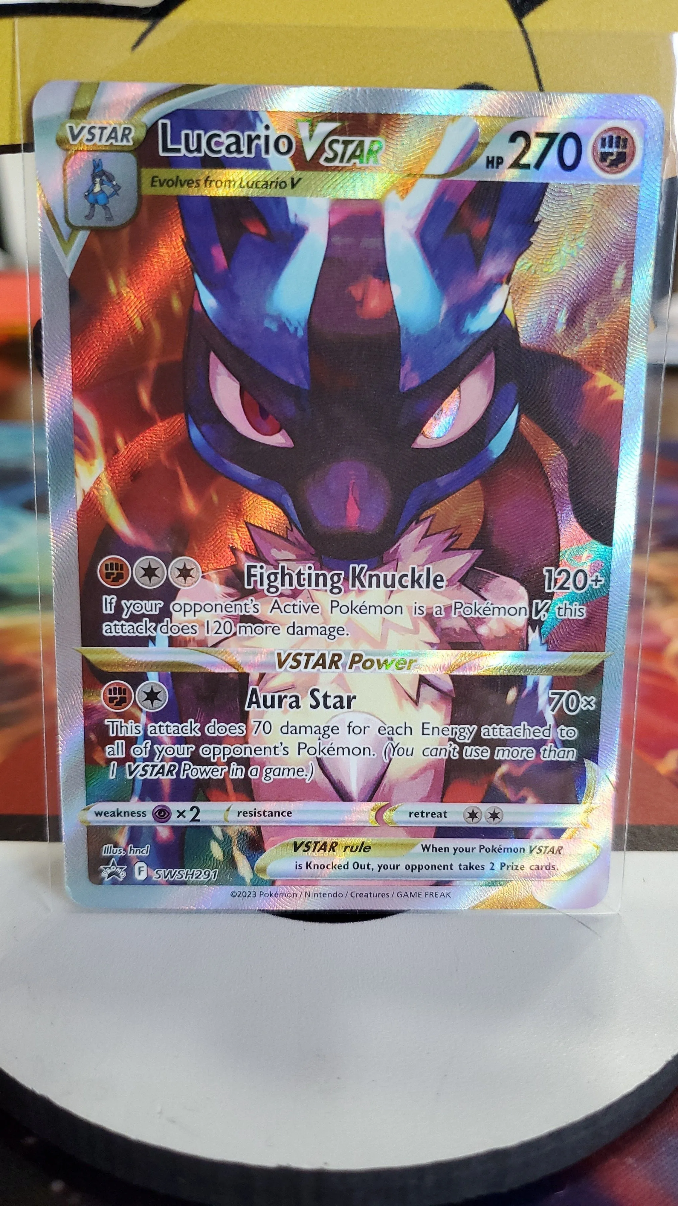 pokemon card game sword & shield starter set vstar lucario Pokemon Card Game Sword & Shield Starter Set: VSTAR Lucario (Re-run) main image 0