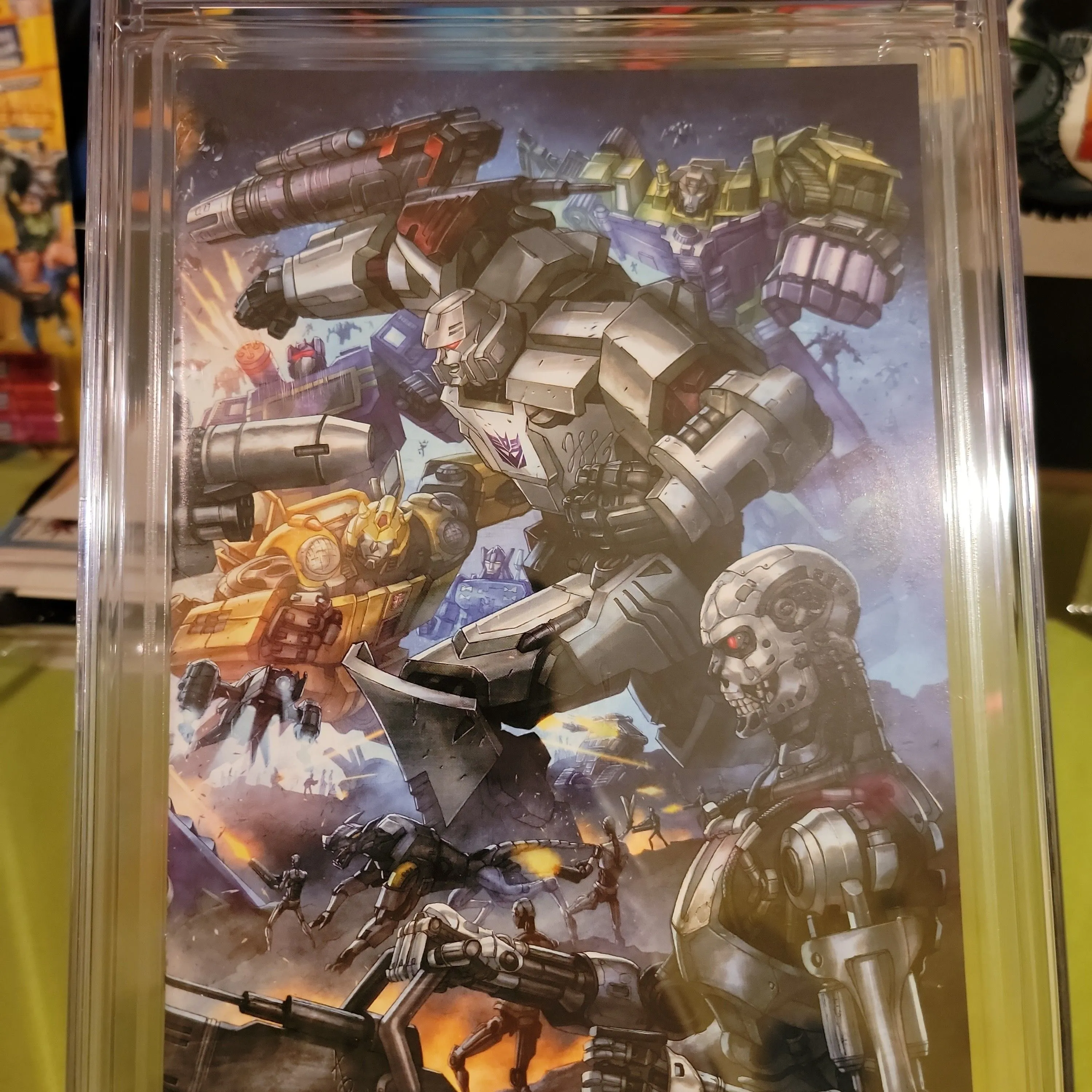 Product image for Transformers vs. The Terminator #1 9.8 CGC