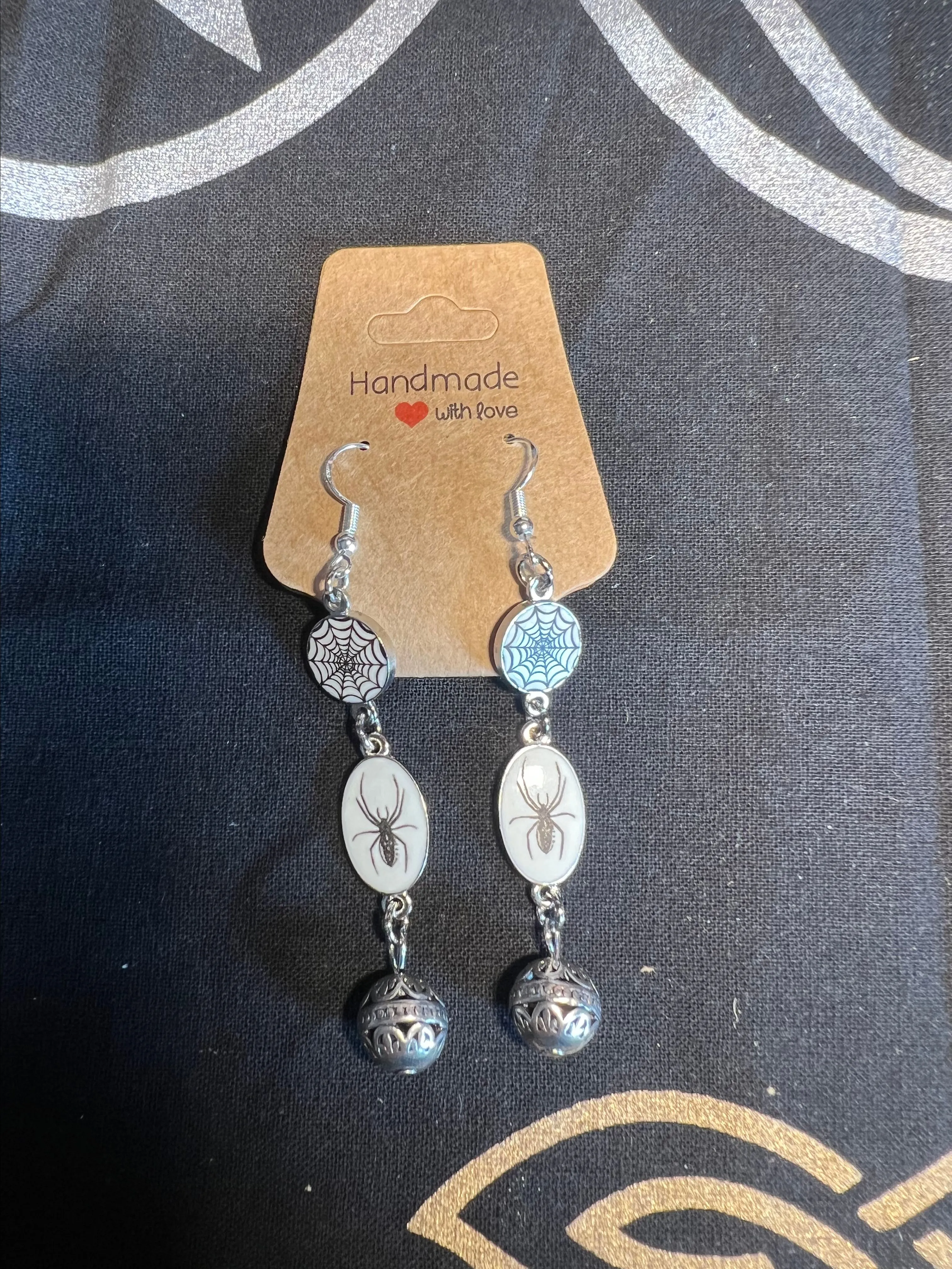 Product image for Spider web earrings