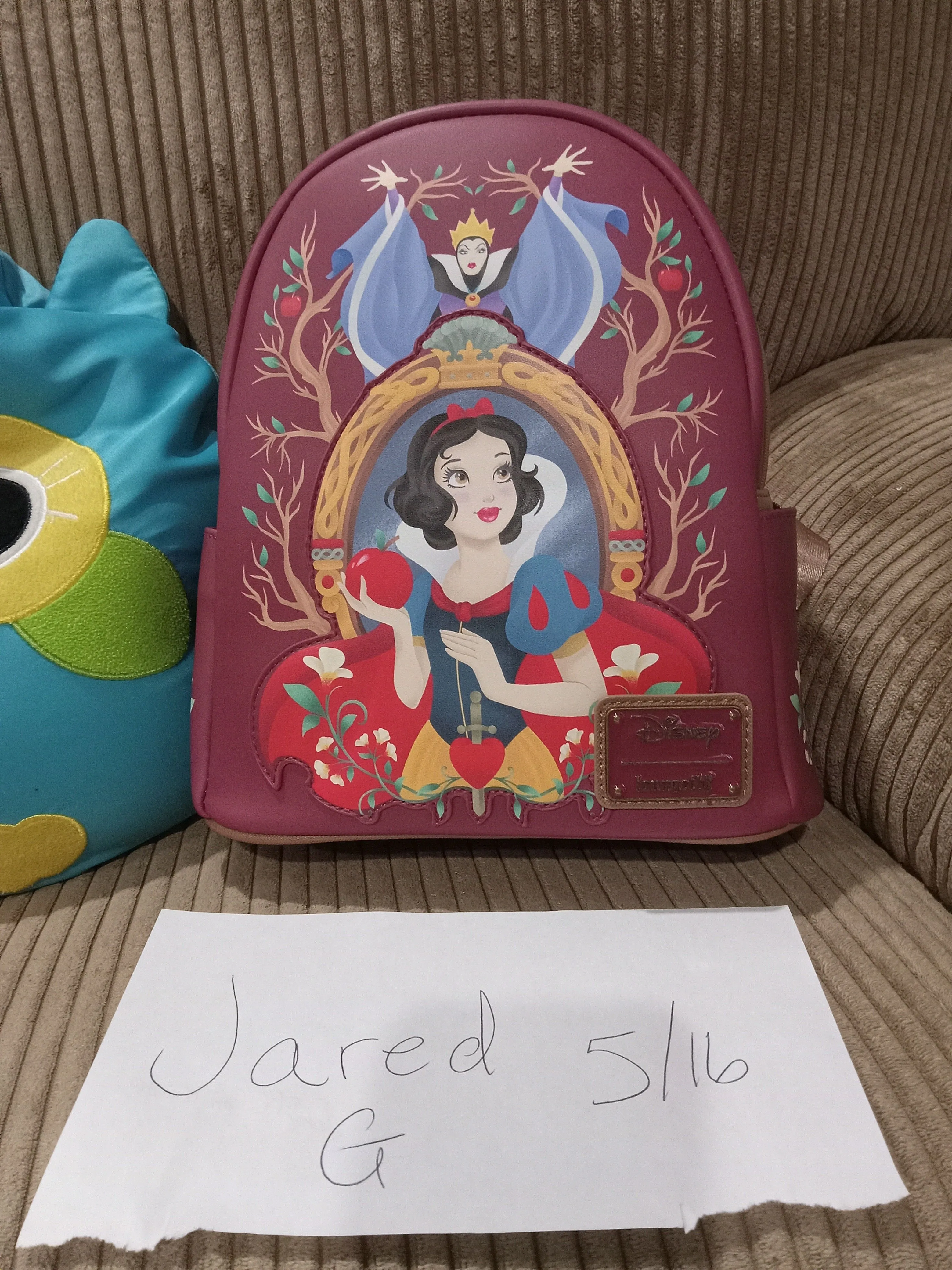 Product image for Loungefly Snow White Just One Bite Mini Backpack New With tags