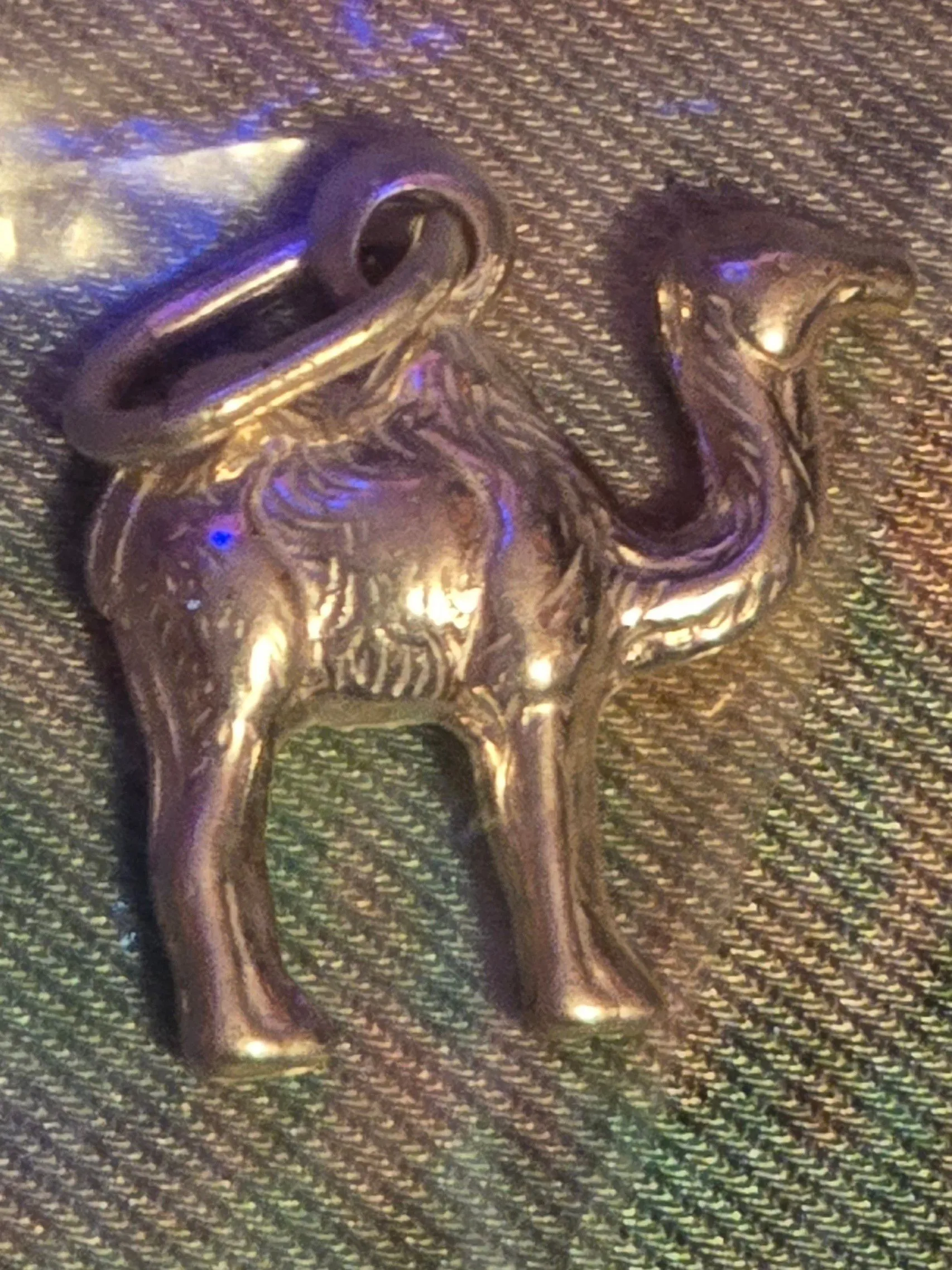 Product image for Camel or Dromedary Vintage Charm Sterling Silver Three-Dimensional