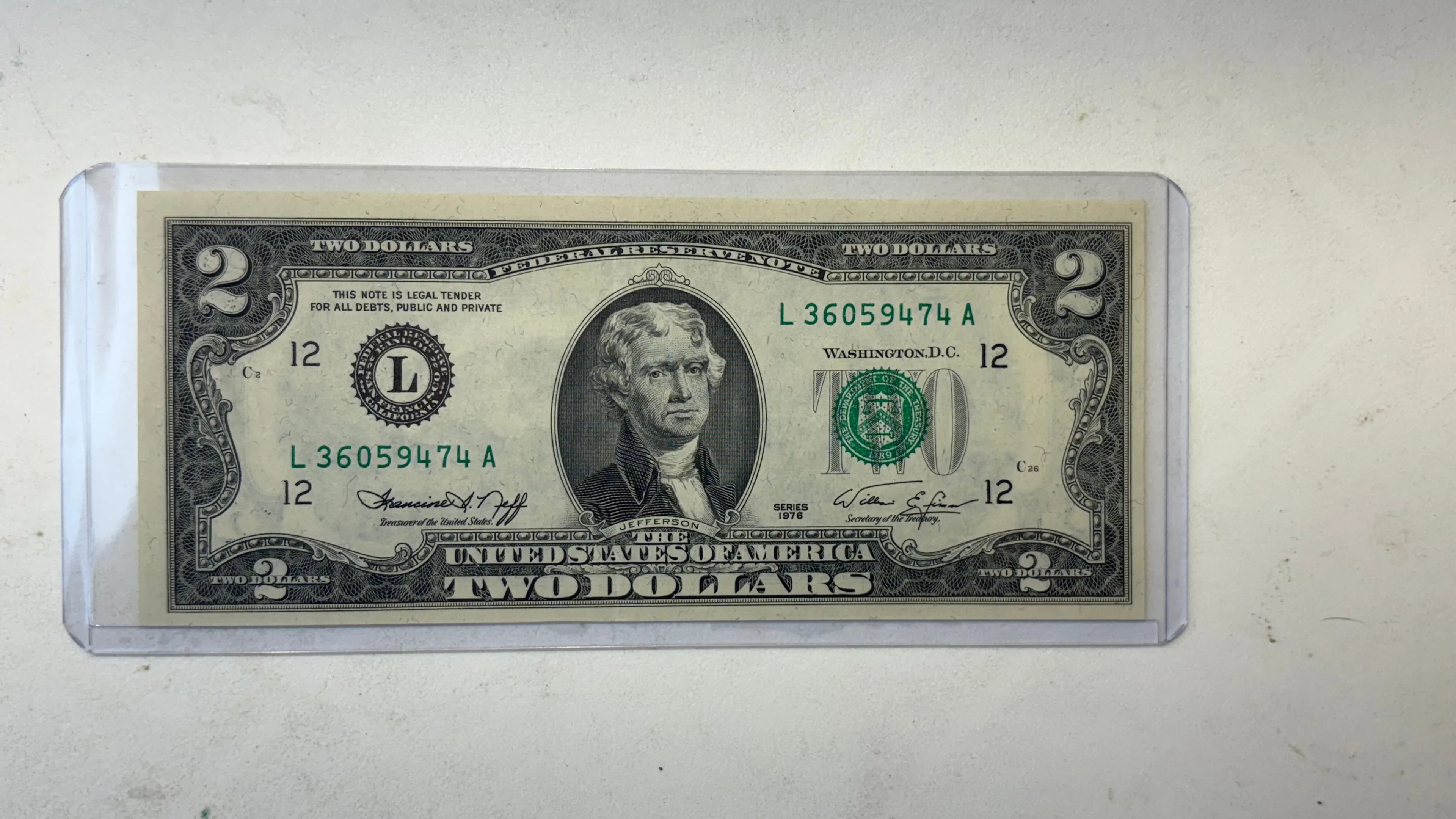 Product image for 1976 $2 Bicentennial Dollar uncirculated