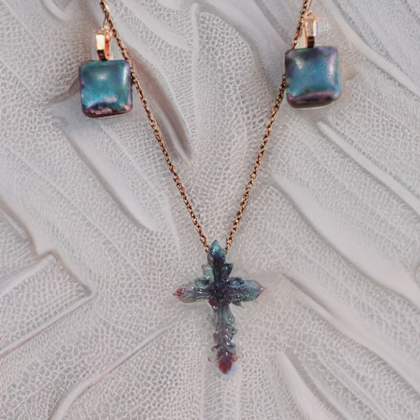 Product image for 4-1. Cross Jewelry Set