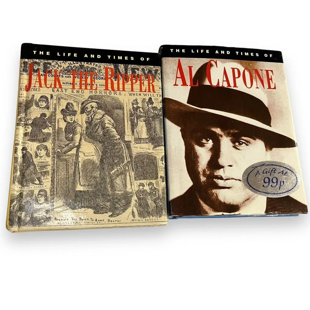 Product image for Jack The Ripper Al Capone Hardback Mini Books