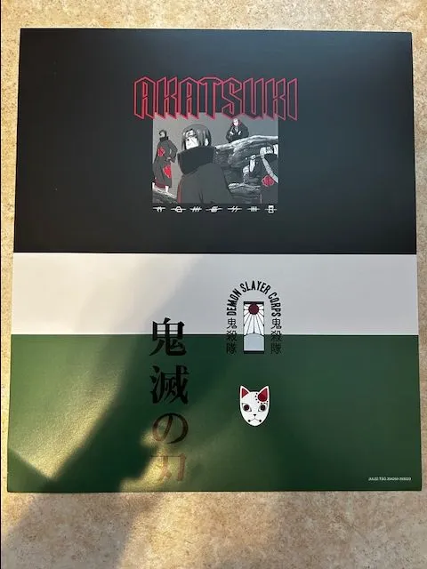 Product image for GameStop Promo Poster Akatsuki & Demon Slayer Corps
